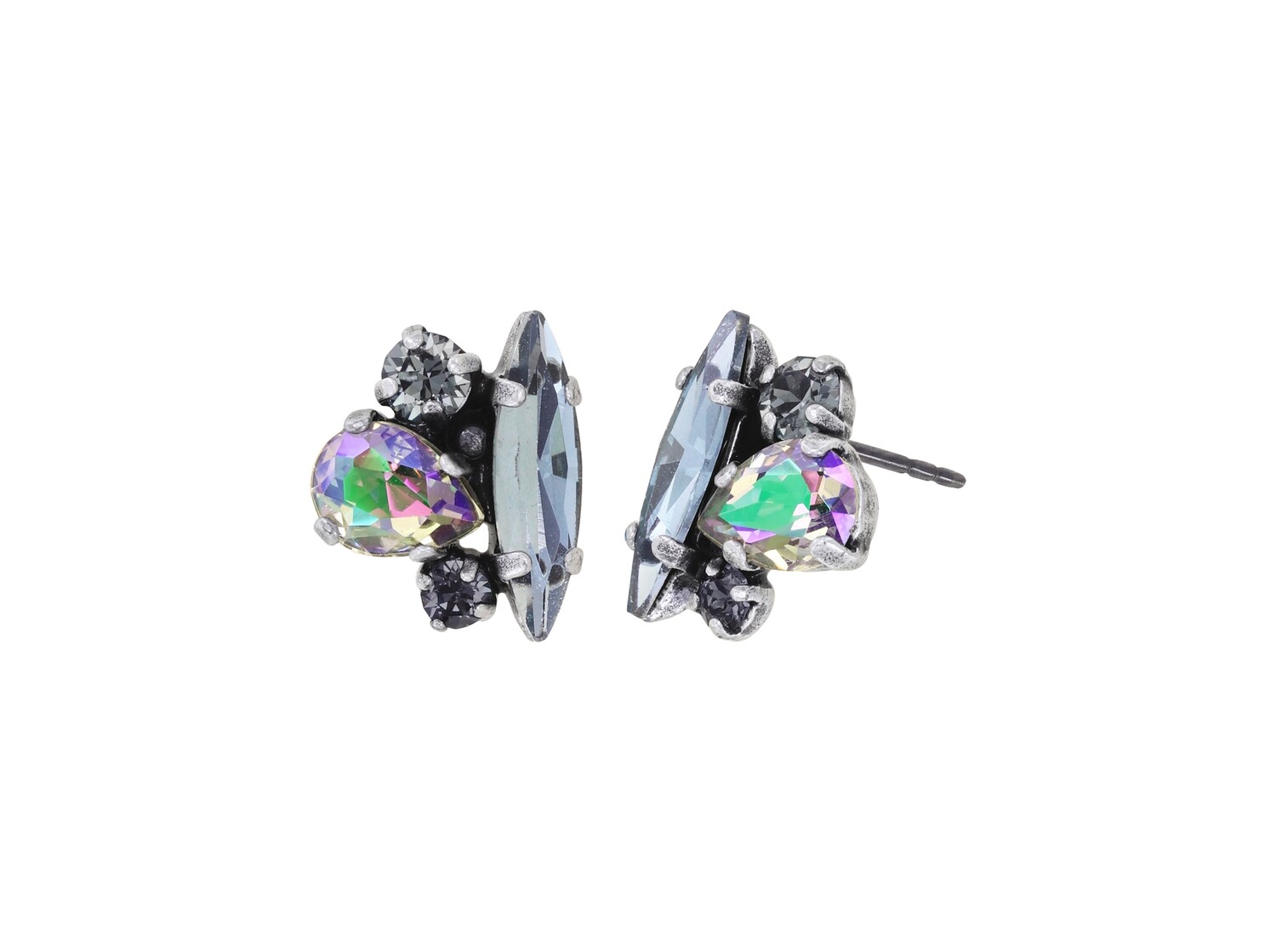 Konplott Ohrstecker "Daily Desire" grey