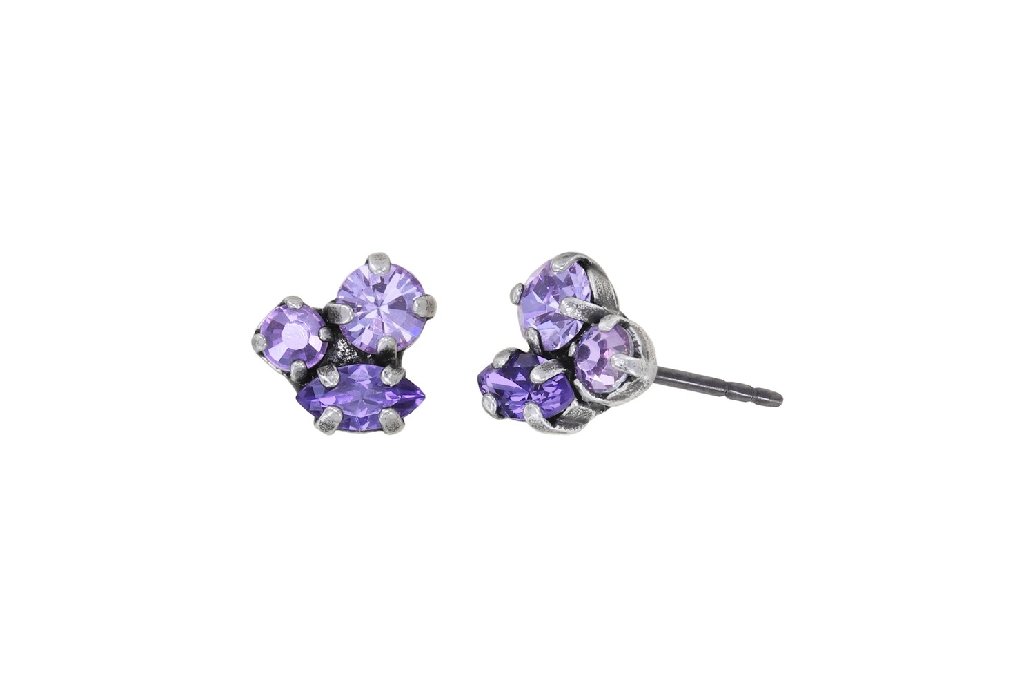 Konplott Ohrstecker "Daily Desire" lila
