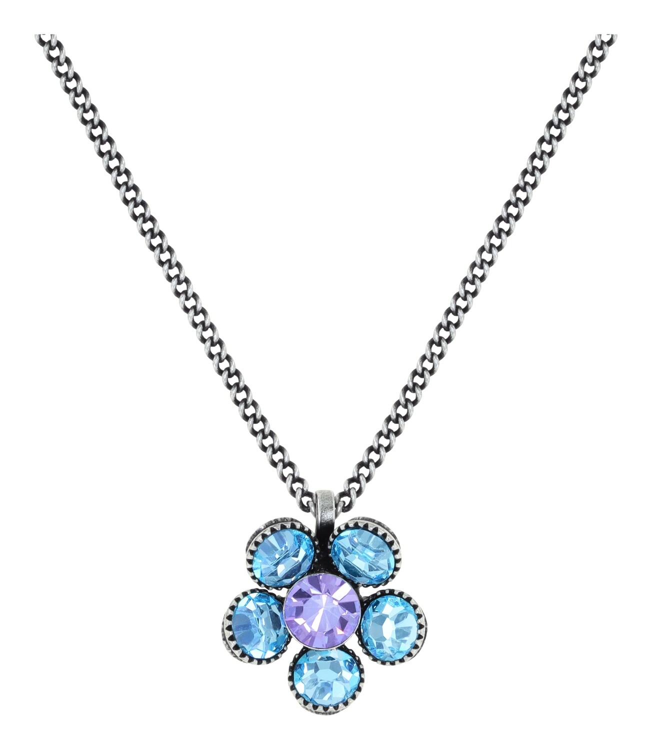 Konplott Kette Anhänger "Lost Garden" blue/lila