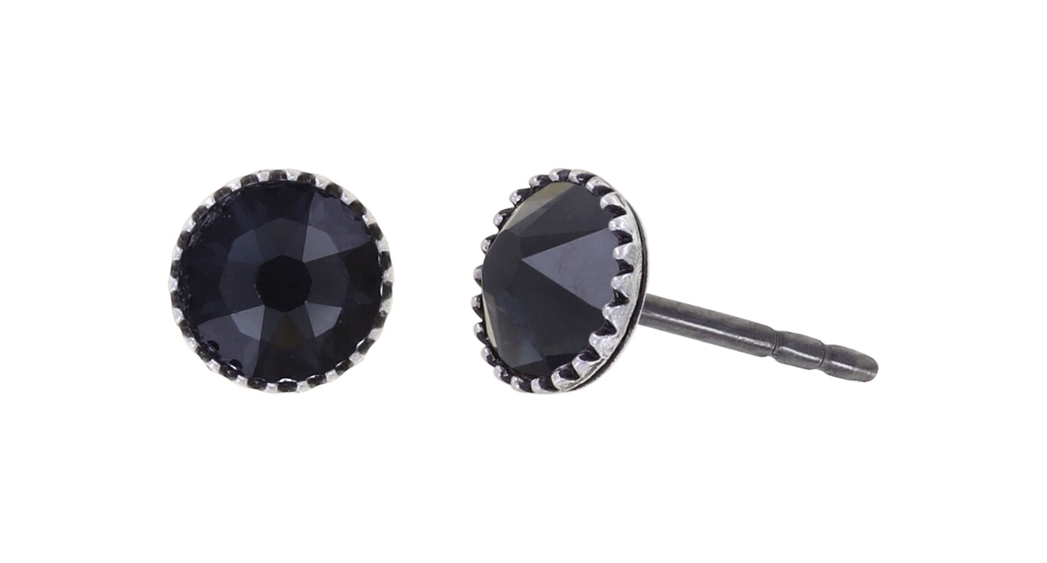 Konplott Ohrringe "Black Jack"  black  graphite