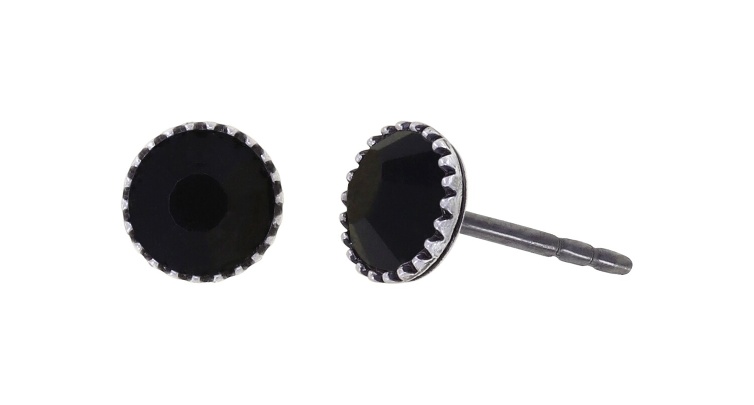Konplott Ohrringe "Black Jack"  black jet