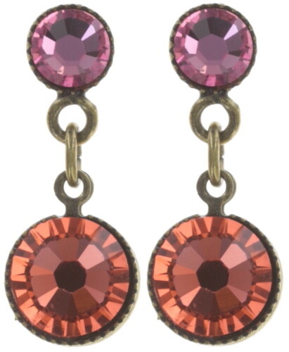 ​Konplott Ohrringe "Waterfalls" fuchsia/orange