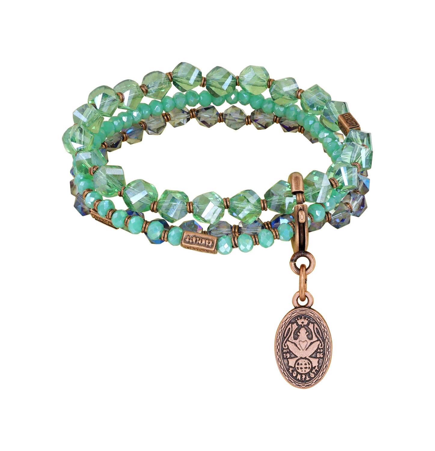 Konplott Armband "Petit Glamour d´Afrique" green