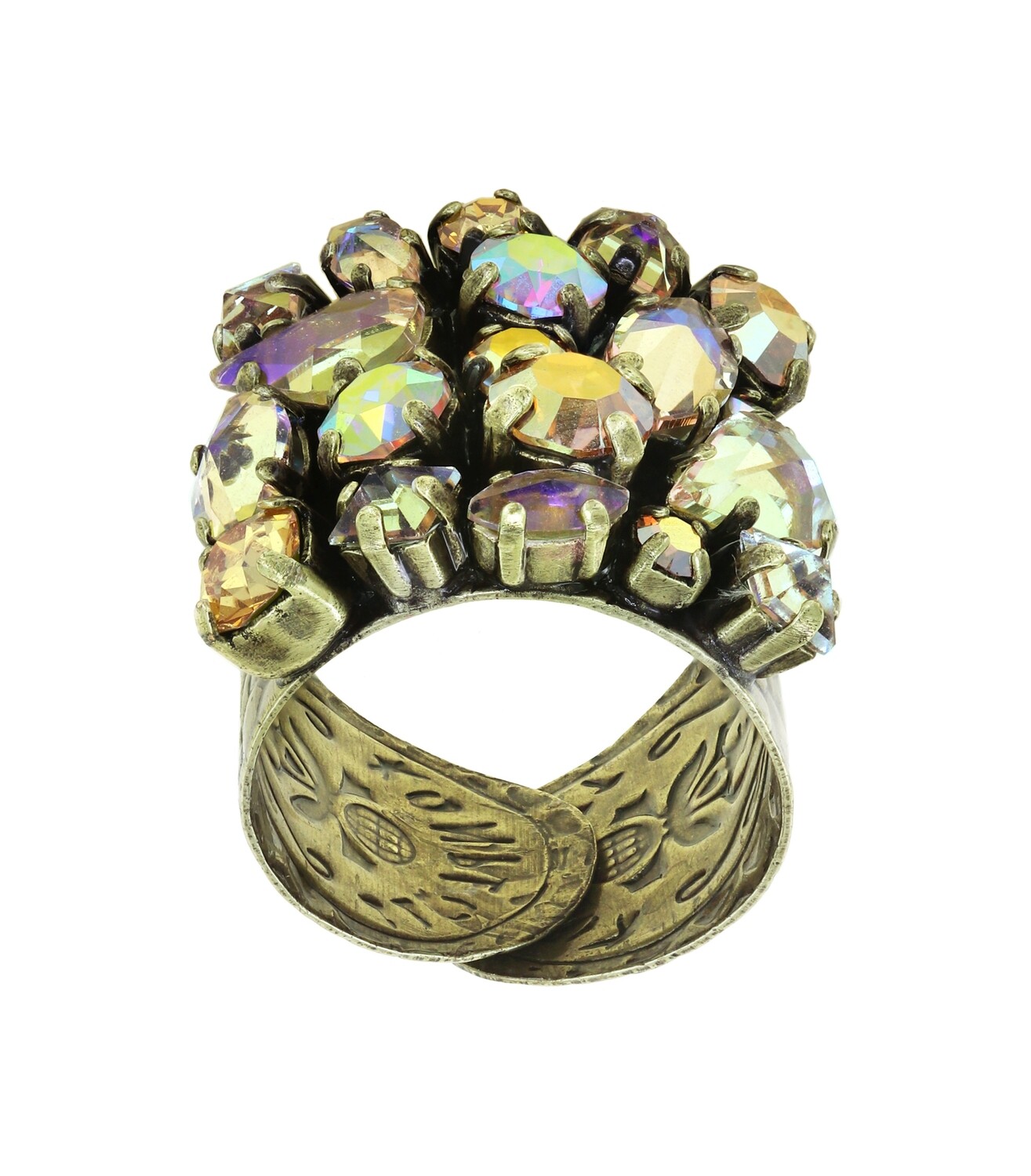 Konplott Ring "Ballroom" yellow