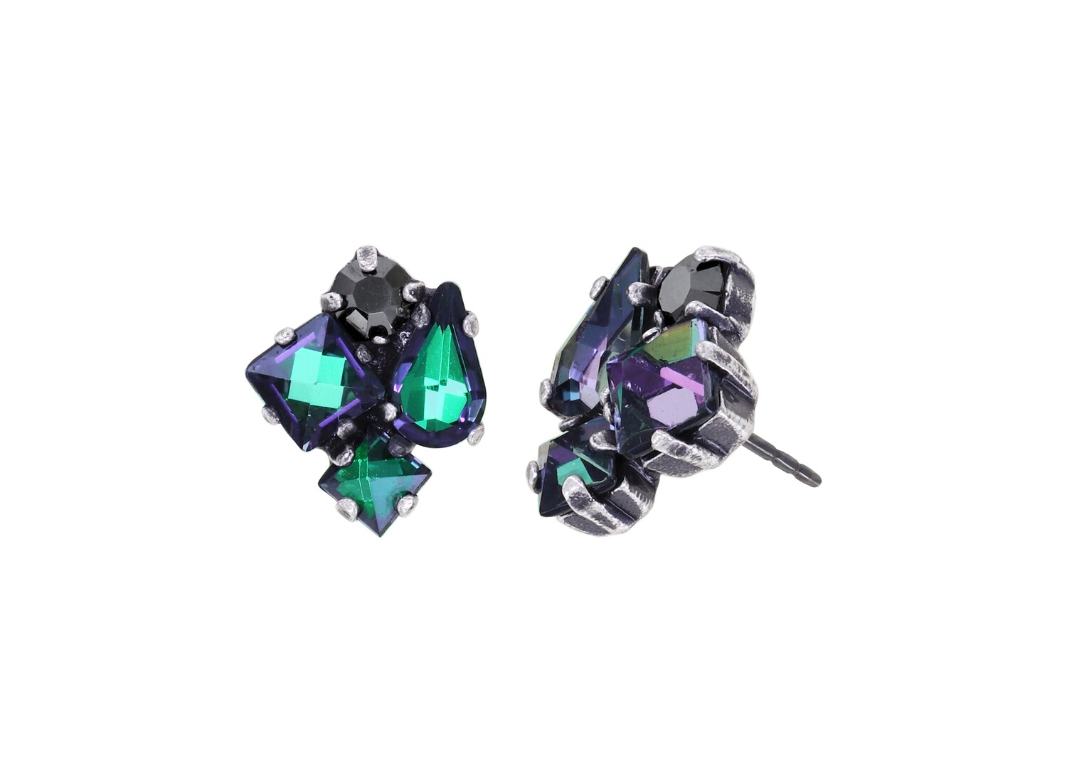 Konplott Ohrstecker "Ballroom" black