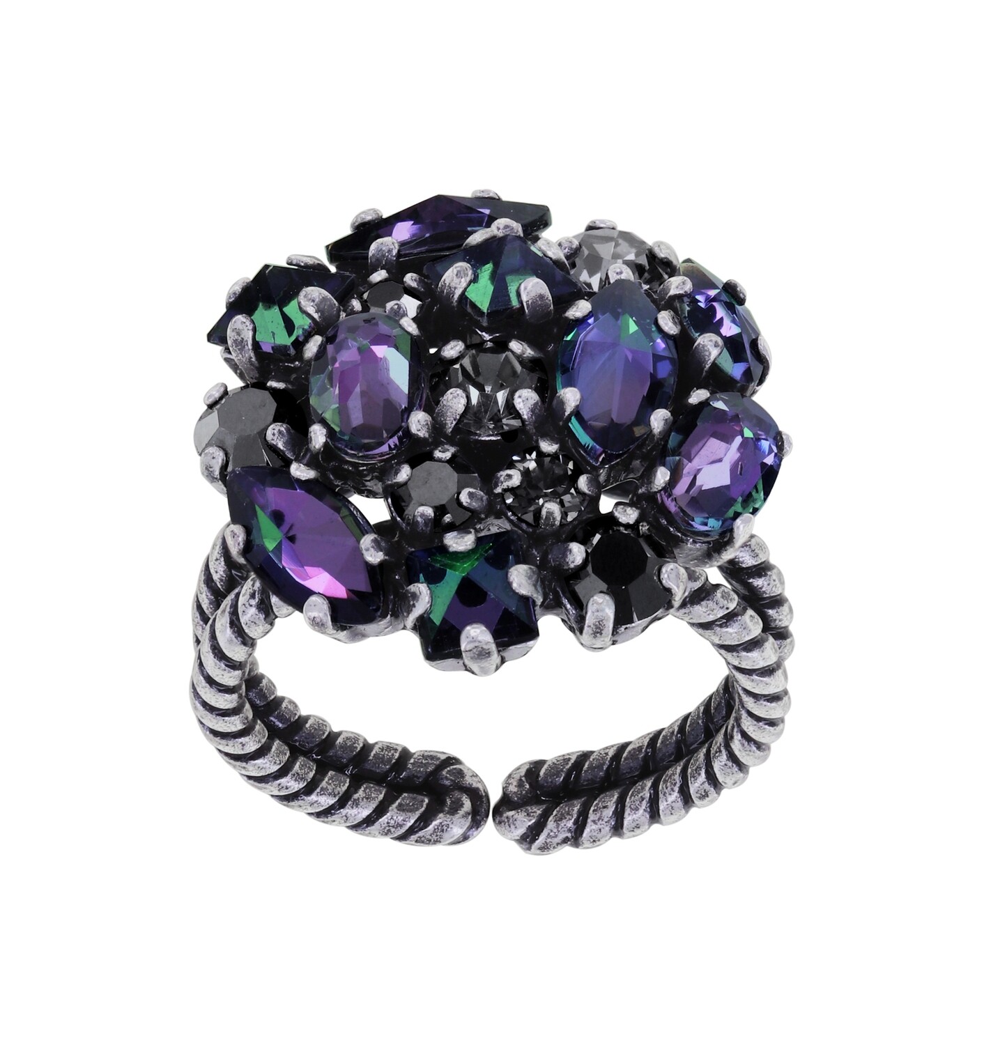Konplott Ring S "Ballroom" black