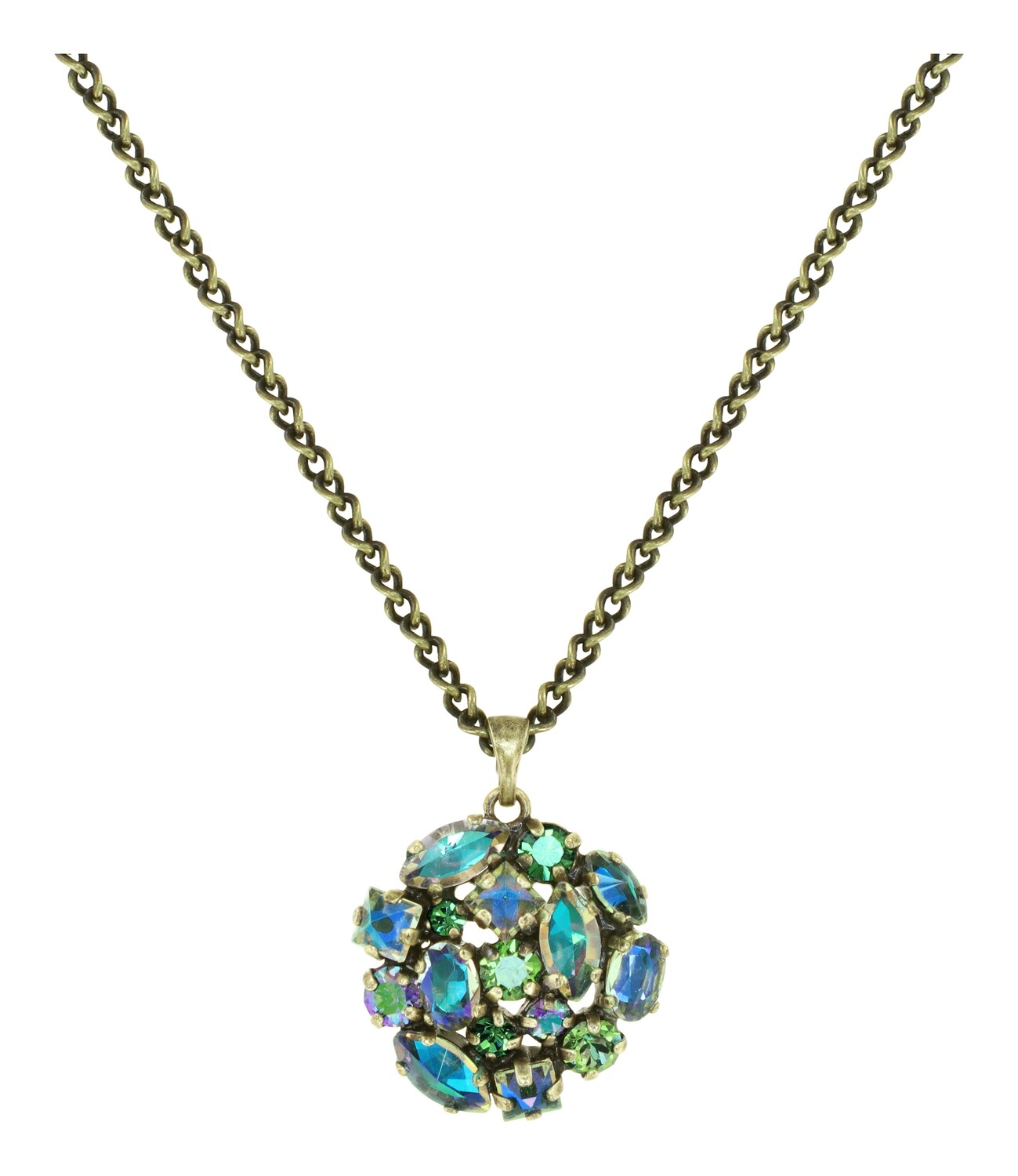 Konplott Kette Anhänger S "Ballroom" green