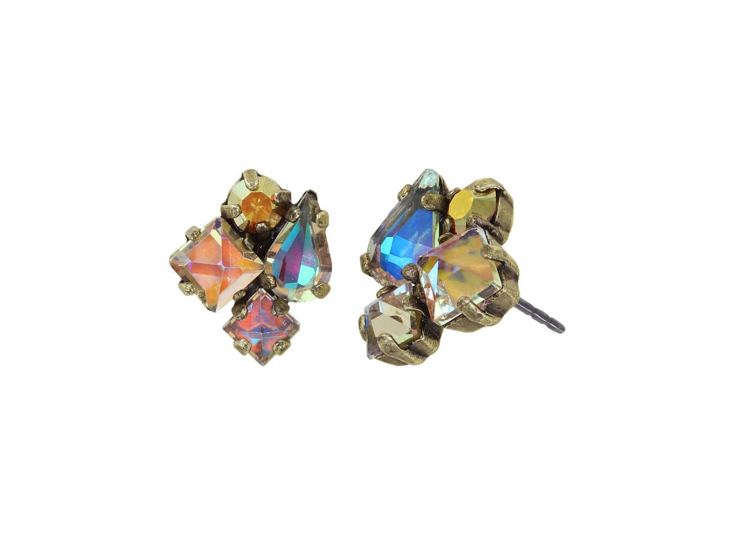 Konplott Ohrstecker "Ballroom" yellow
