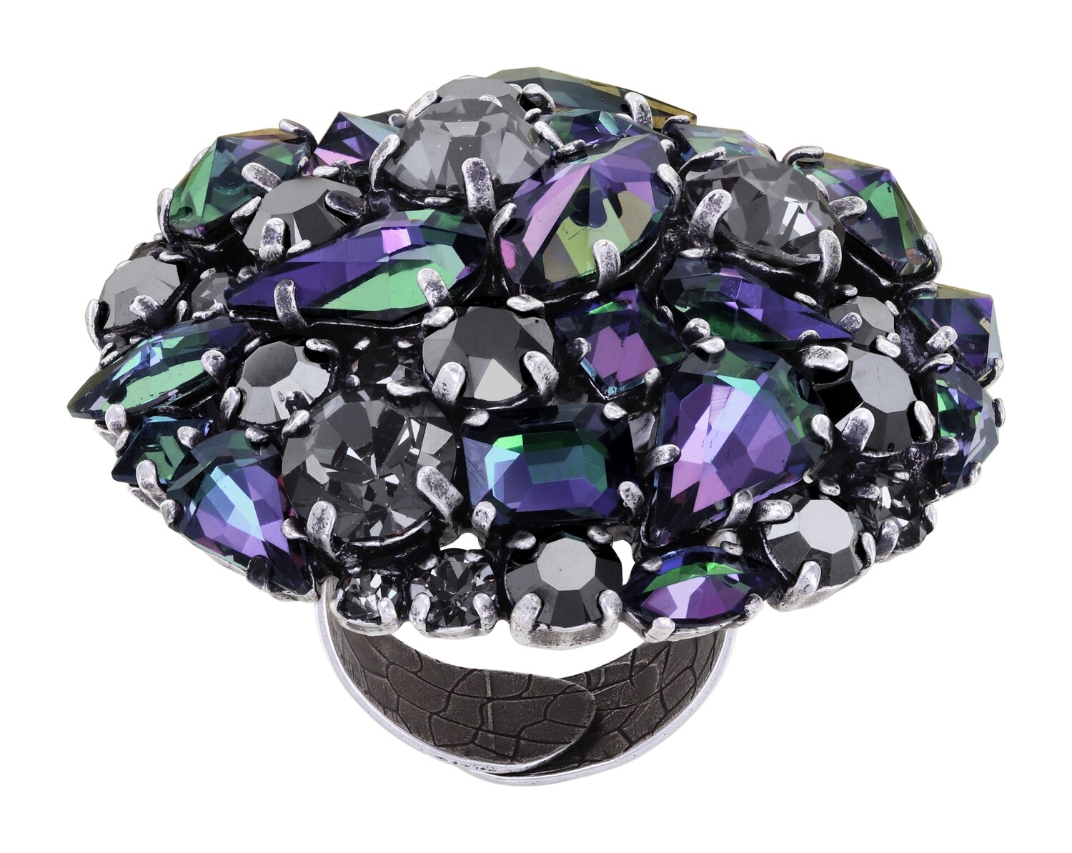 Konplott Ring L "Ballroom" black
