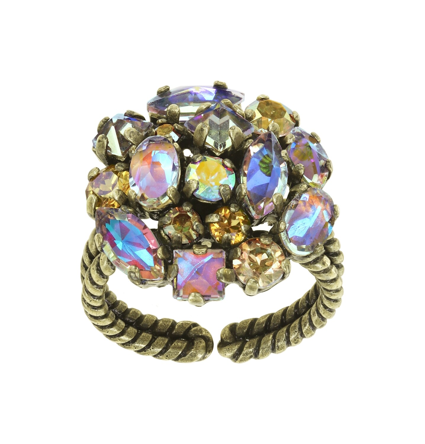 Konplott Ring S "Ballroom" yellow