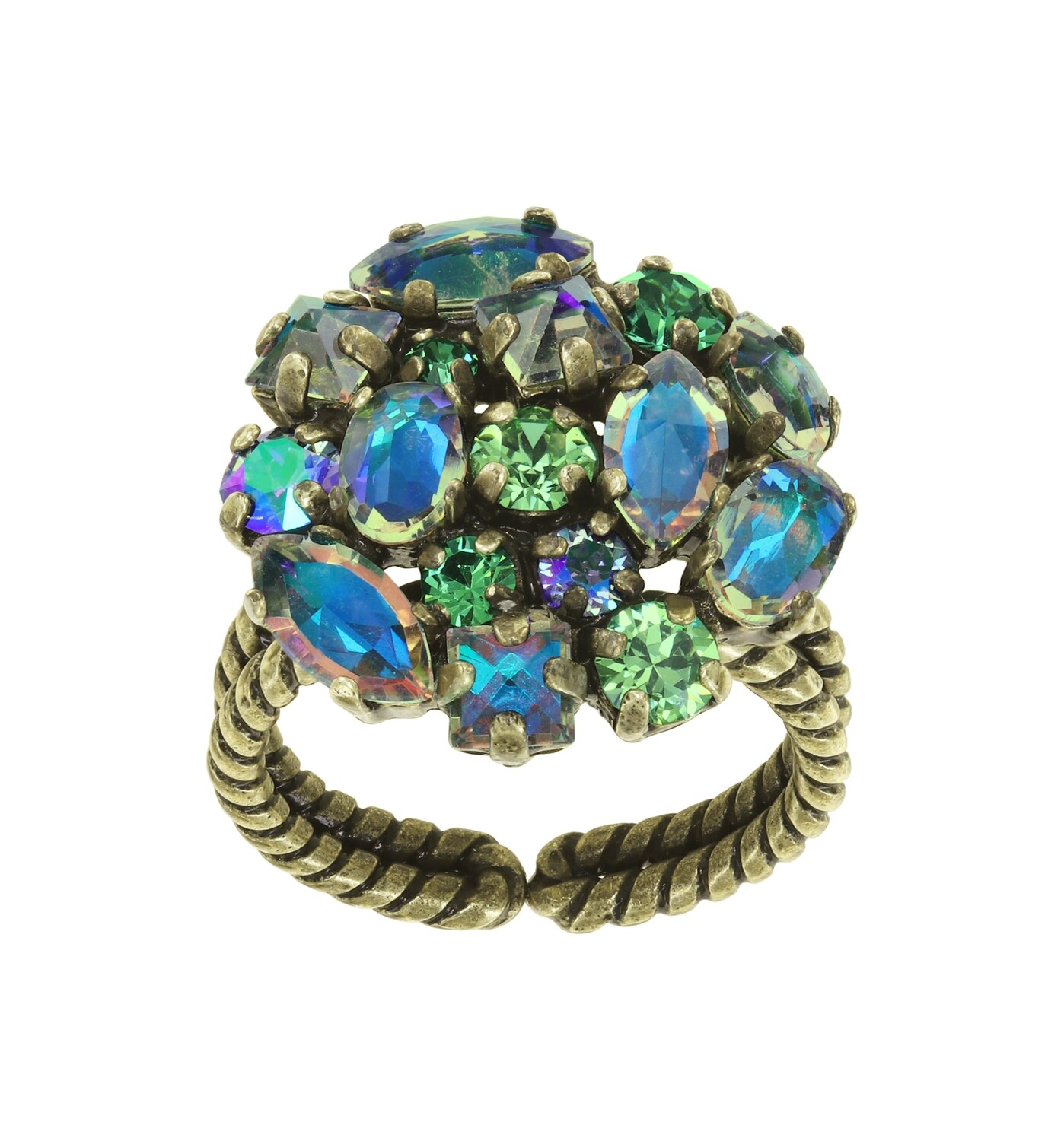 Konplott Ring S "Ballroom" green