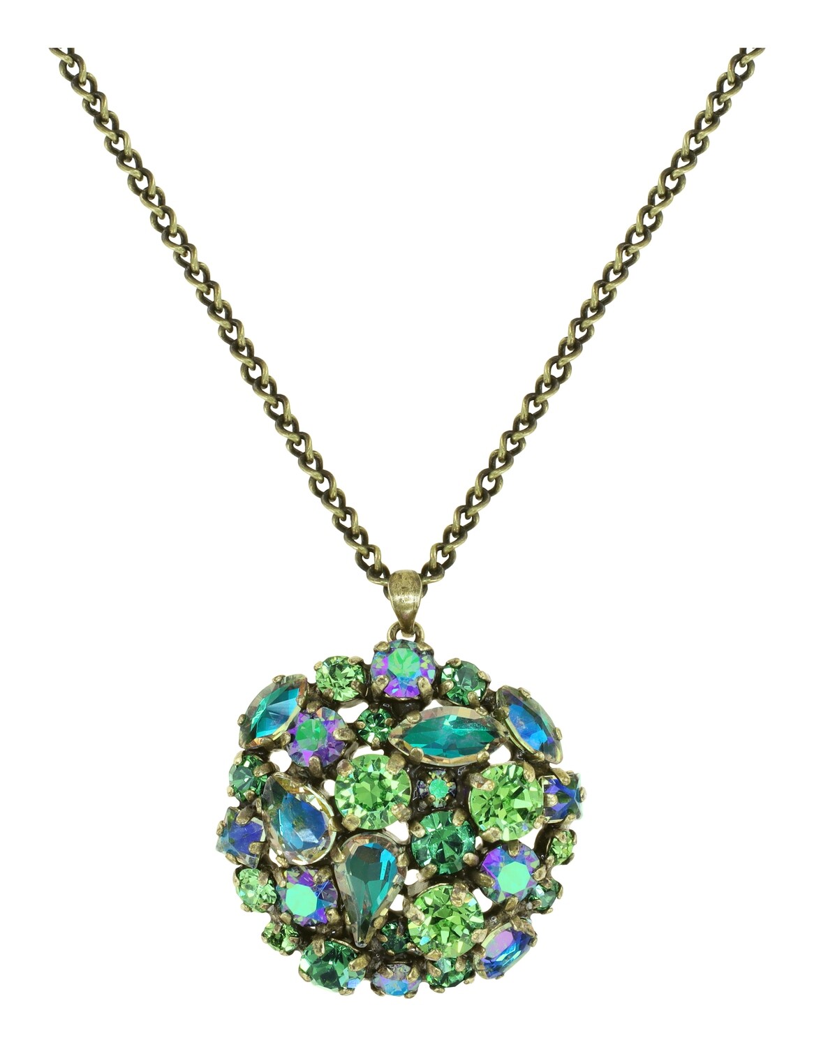 Konplott Kette Anhänger M "Ballroom" green