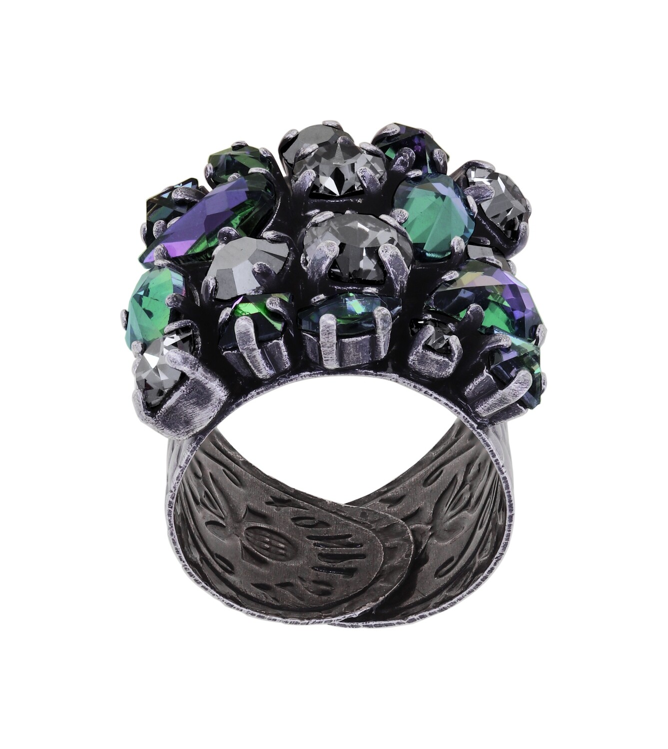 Konplott Ring "Ballroom" black