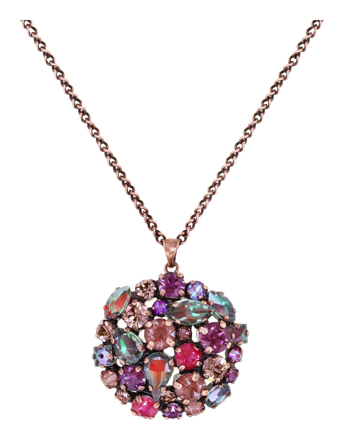 Konplott Kette Anhänger M "Ballroom" coralline
