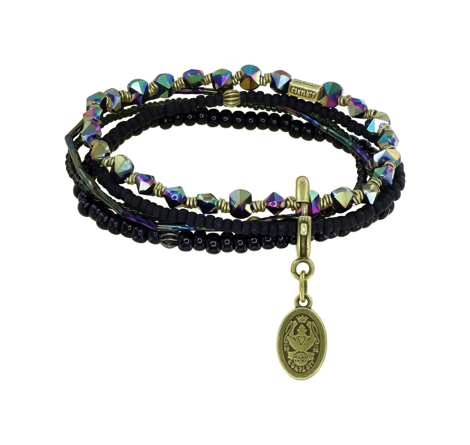 Konplott Armband "Petit Glamour d´Afrique" black