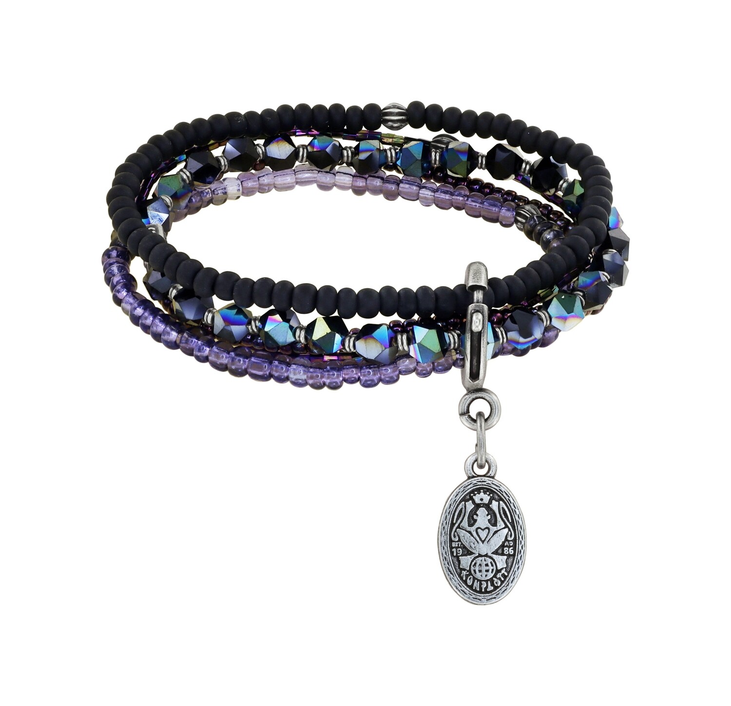 Konplott Armband "Petit Glamour d´Afrique" black