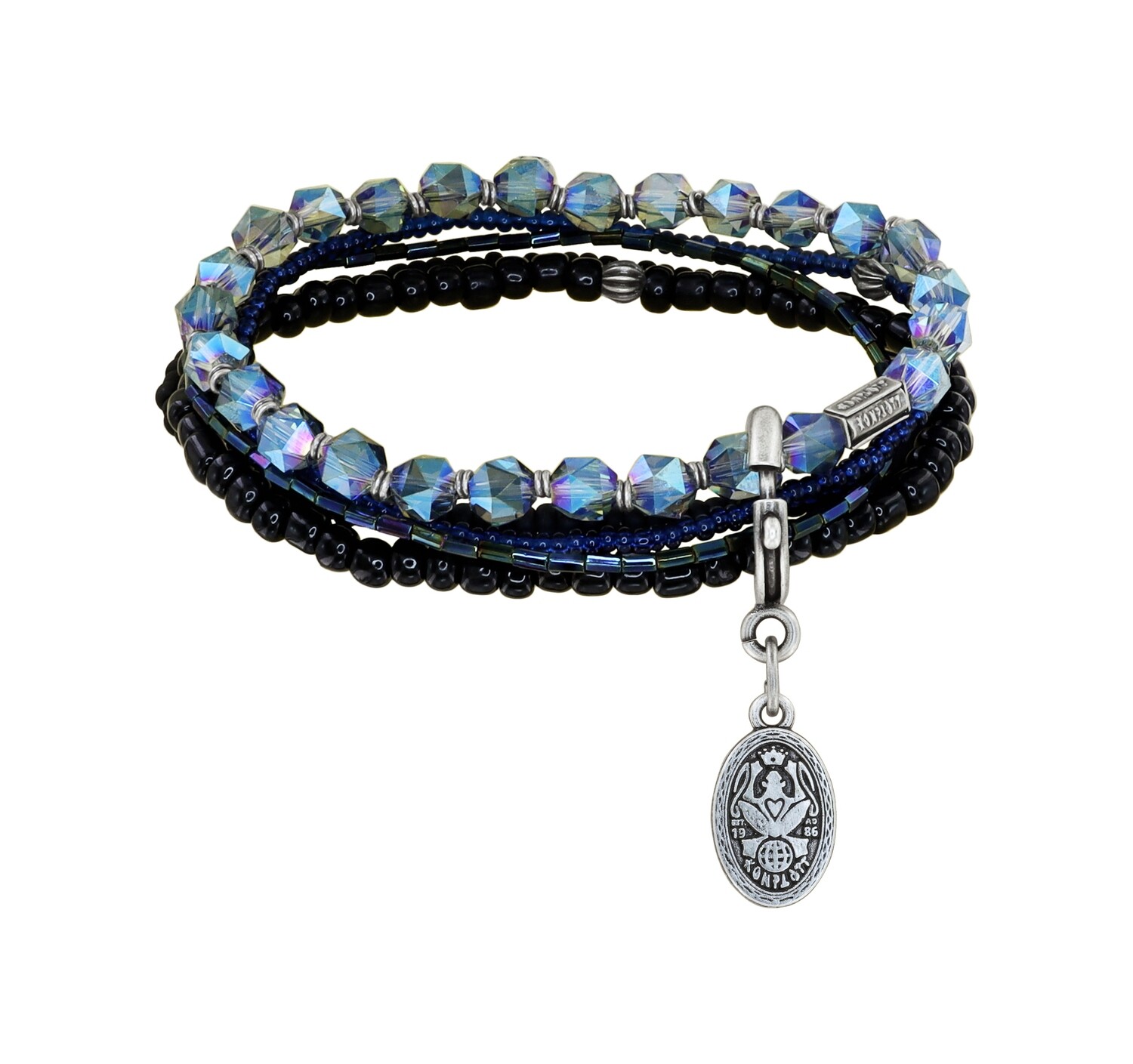 Konplott Armband "Petit Glamour d´Afrique" black