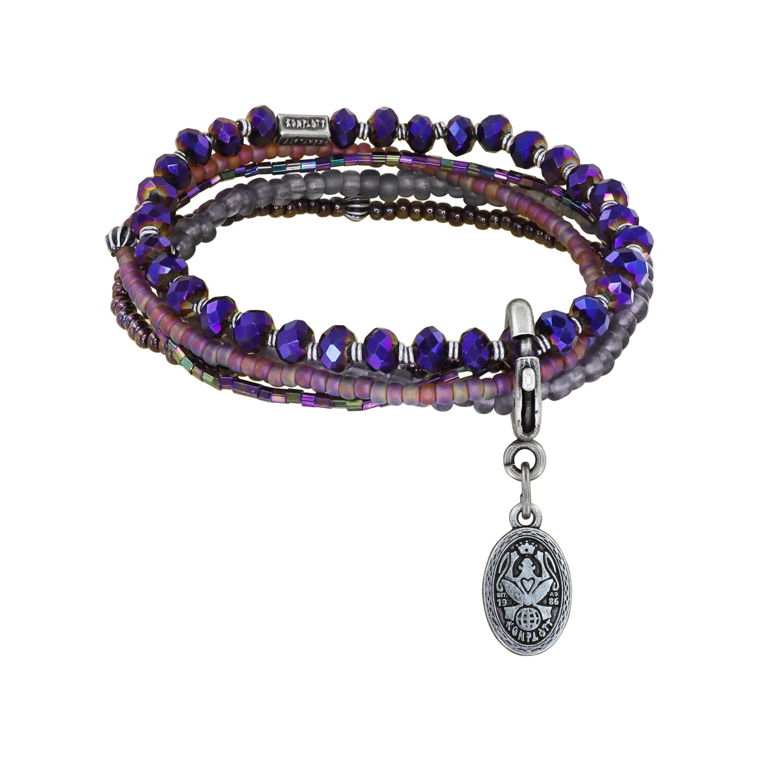 Konplott Armband "Petit Glamour d´Afrique" lila