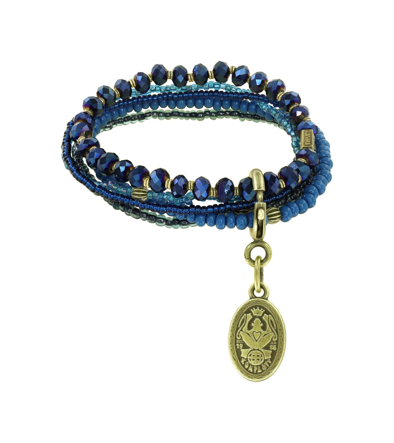 Konplott Armband "Petit Glamour d´Afrique" blue