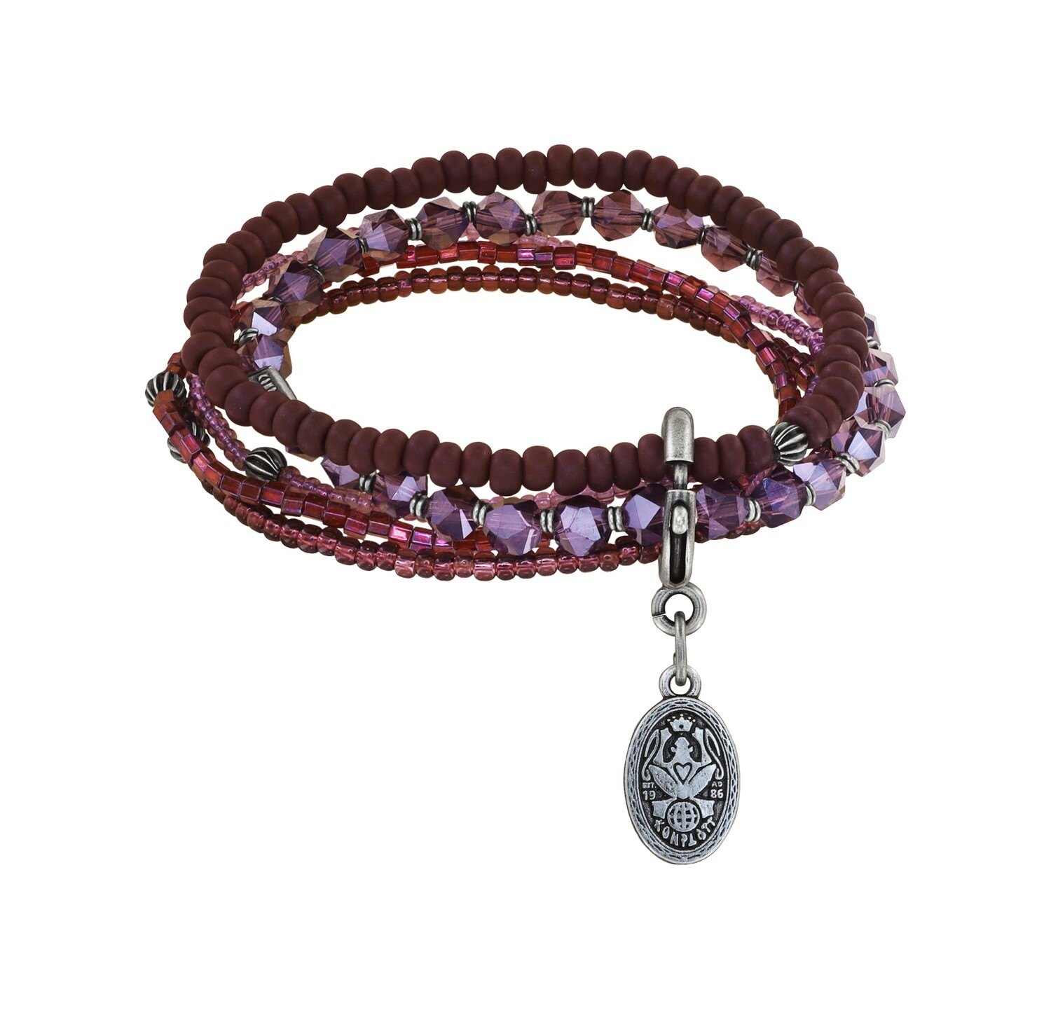 Konplott Armband "Petit Glamour d´Afrique" red
