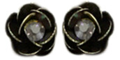 Konplott Ohrstecker "Clubbing Bugs" white