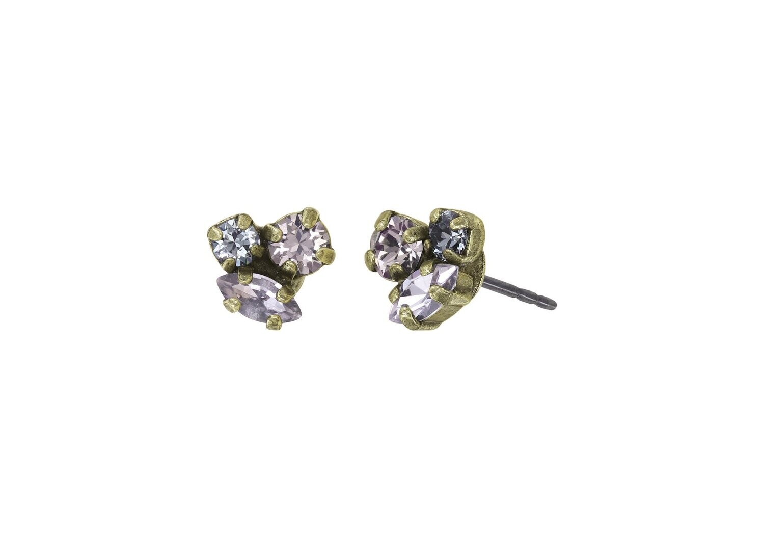 Konplott Ohrstecker "Daily Desire" grey