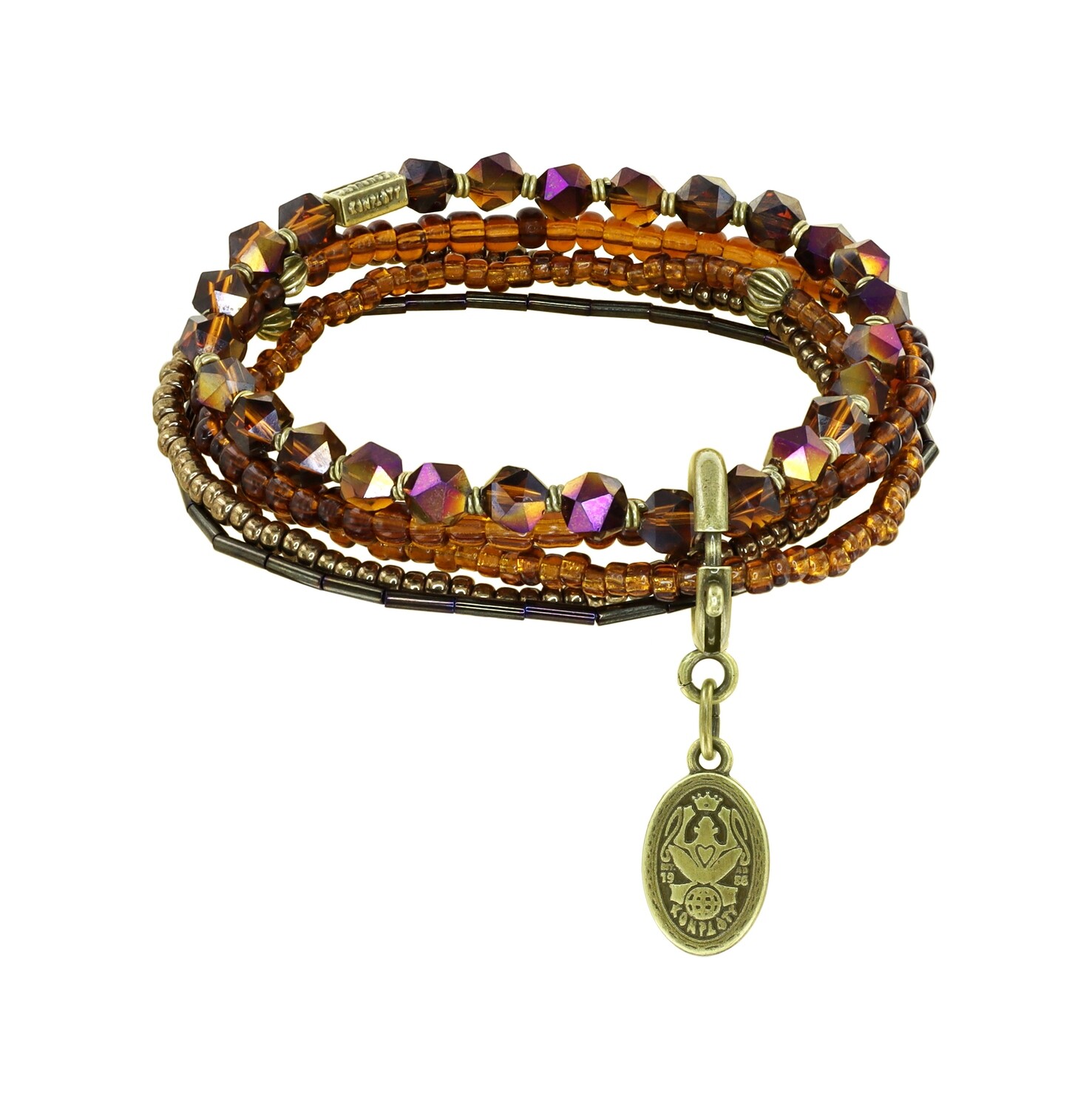 Konplott Armband "Petit Glamour d´Afrique" brown
