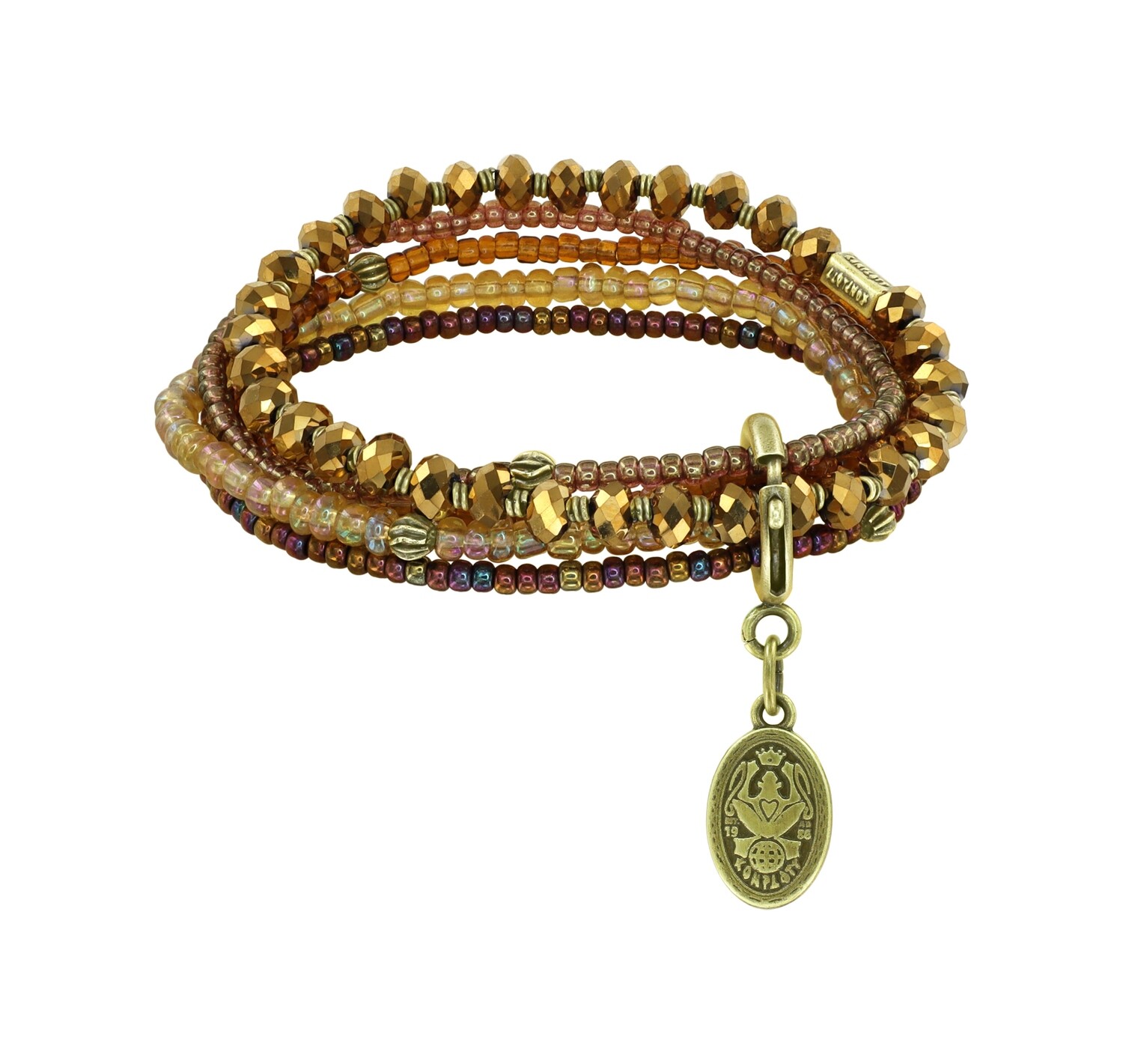 Konplott Armband "Petit Glamour d´Afrique" brown