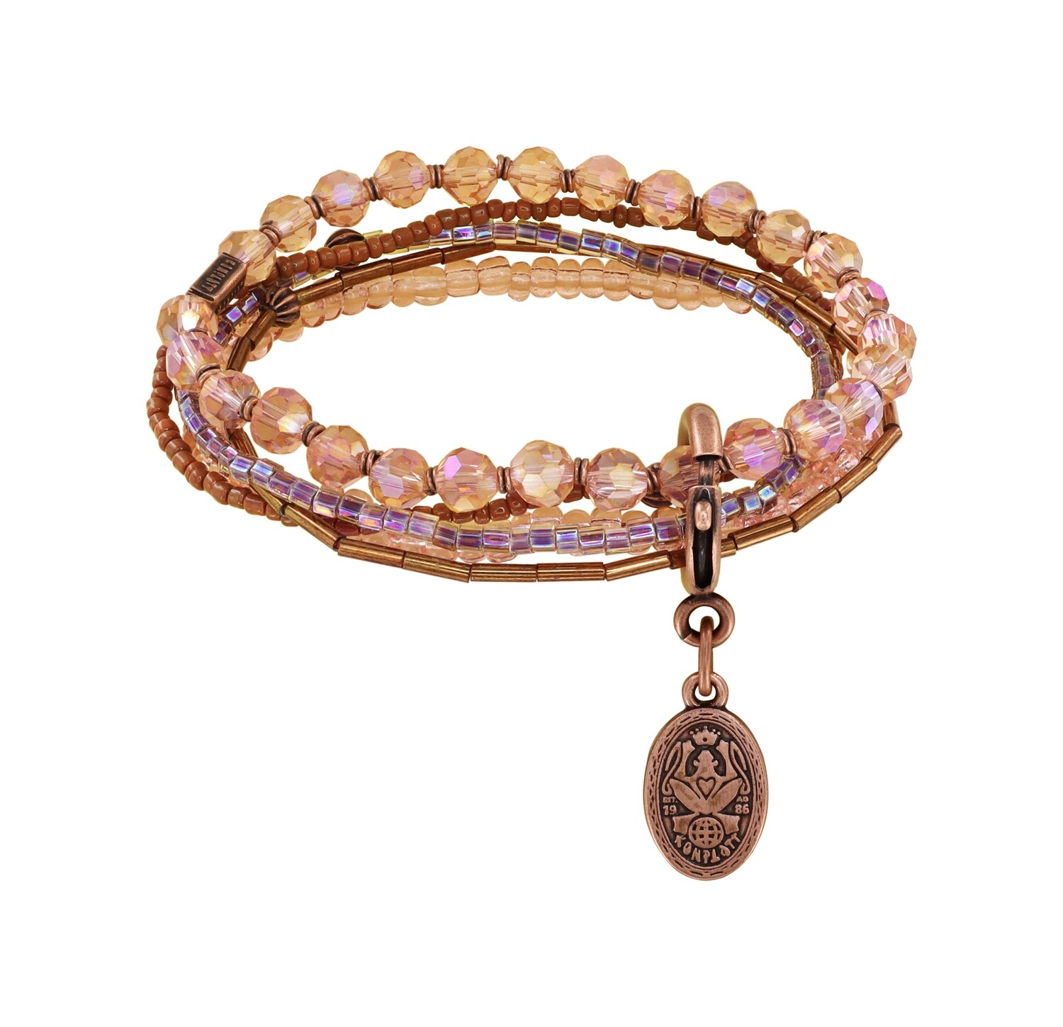 Konplott Armband "Petit Glamour d´Afrique" brown