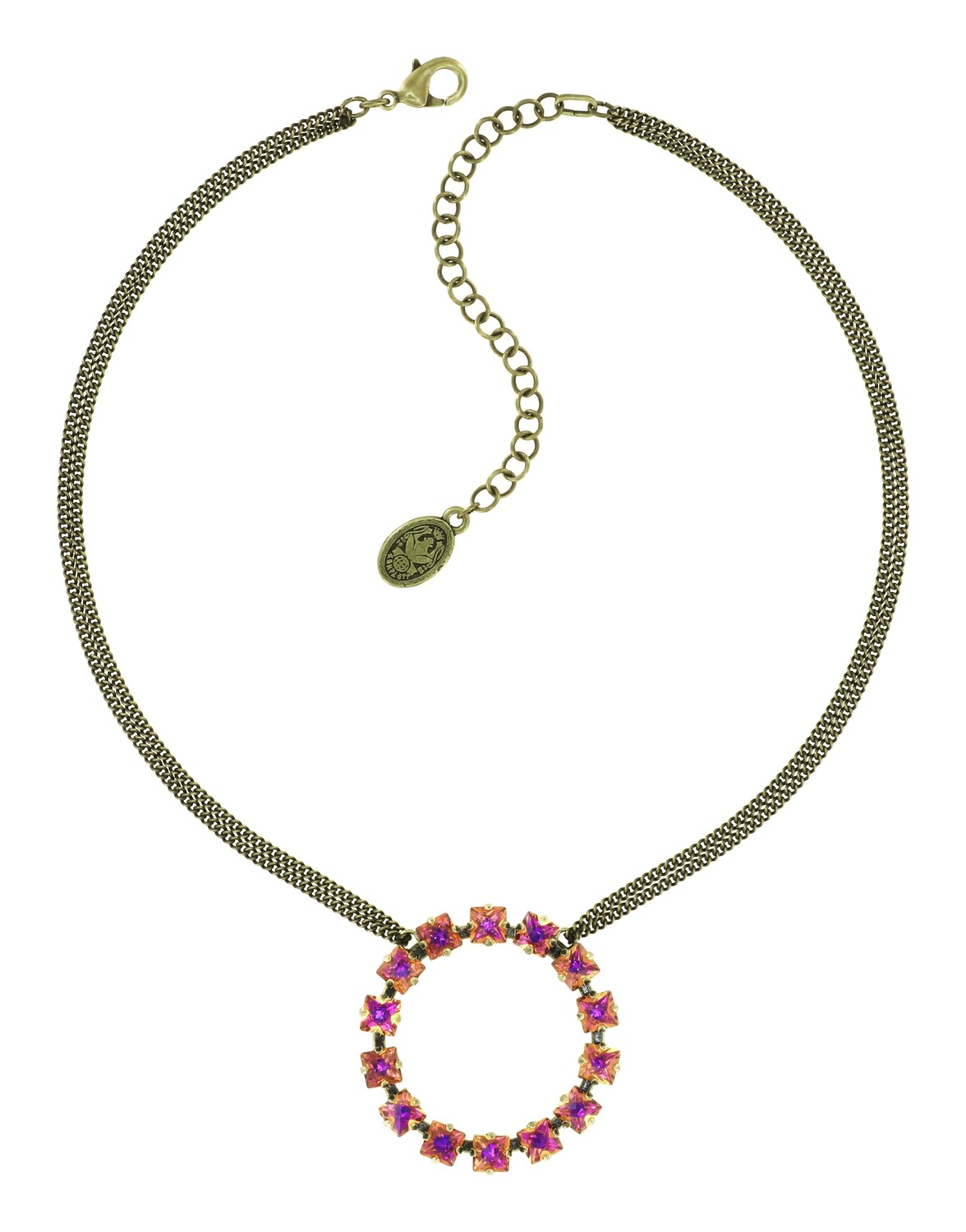 Konplott Kette "Punk Classics" orange/lila/violet/blue