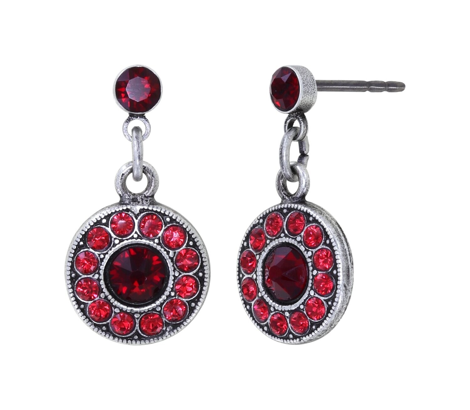 Konplott Ohrstecker baumelnd "Spell on You" red
