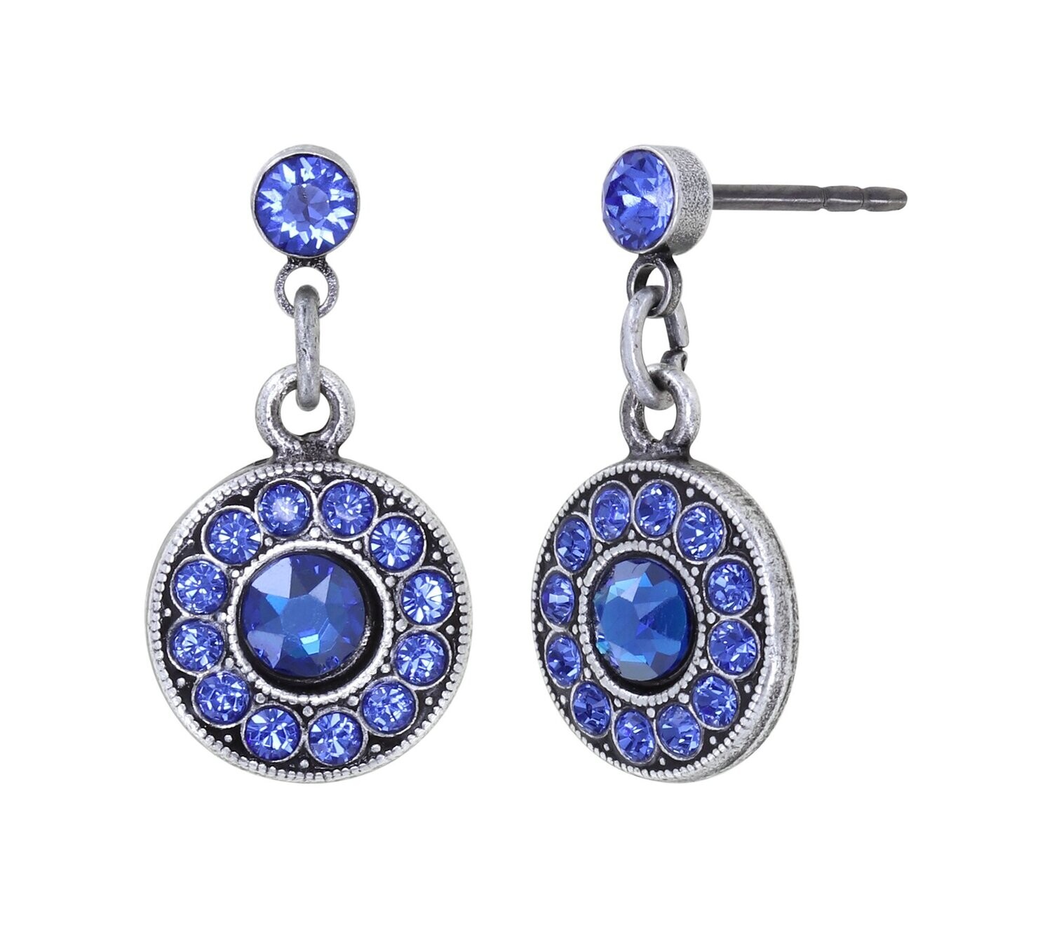 Konplott Ohrstecker baumelnd "Spell on You" blue