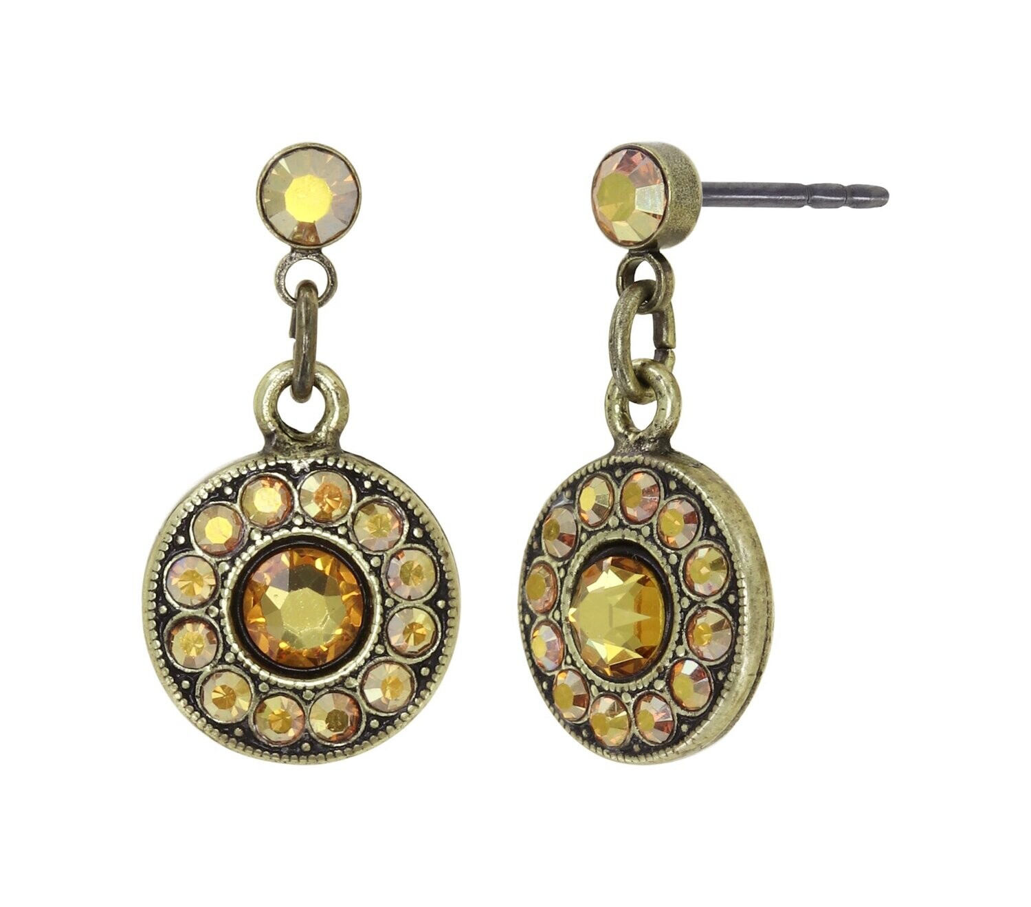 Konplott Ohrstecker baumelnd "Spell on You" yellow
