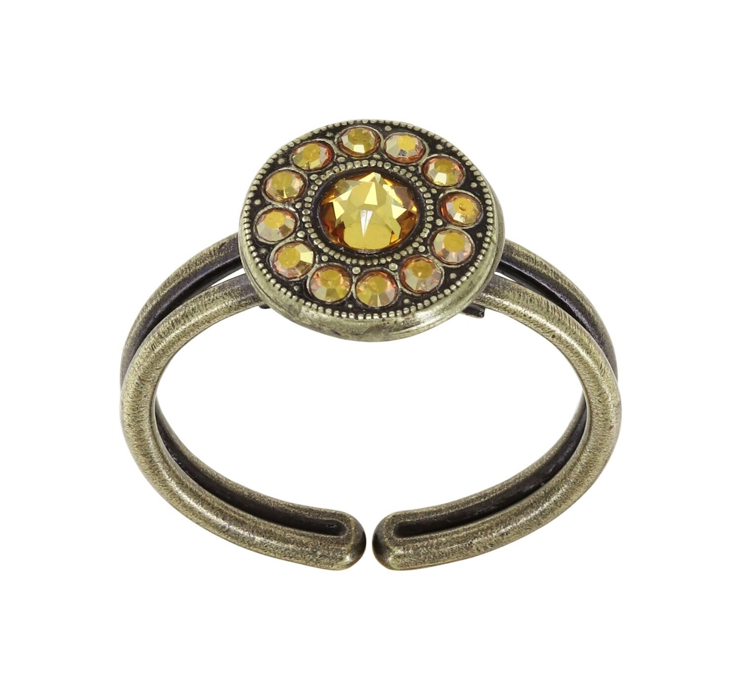 Konplott Ring "Spell on You" yellow