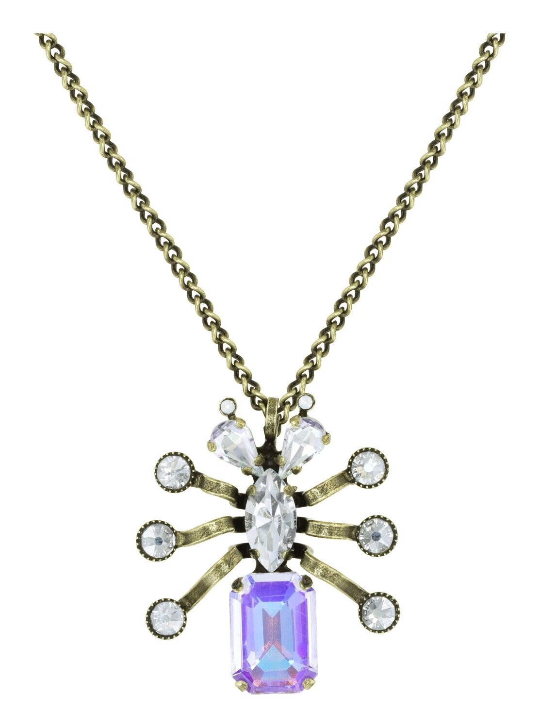 Konplott Kette mit Anhänger "Clubbing Bugs" white