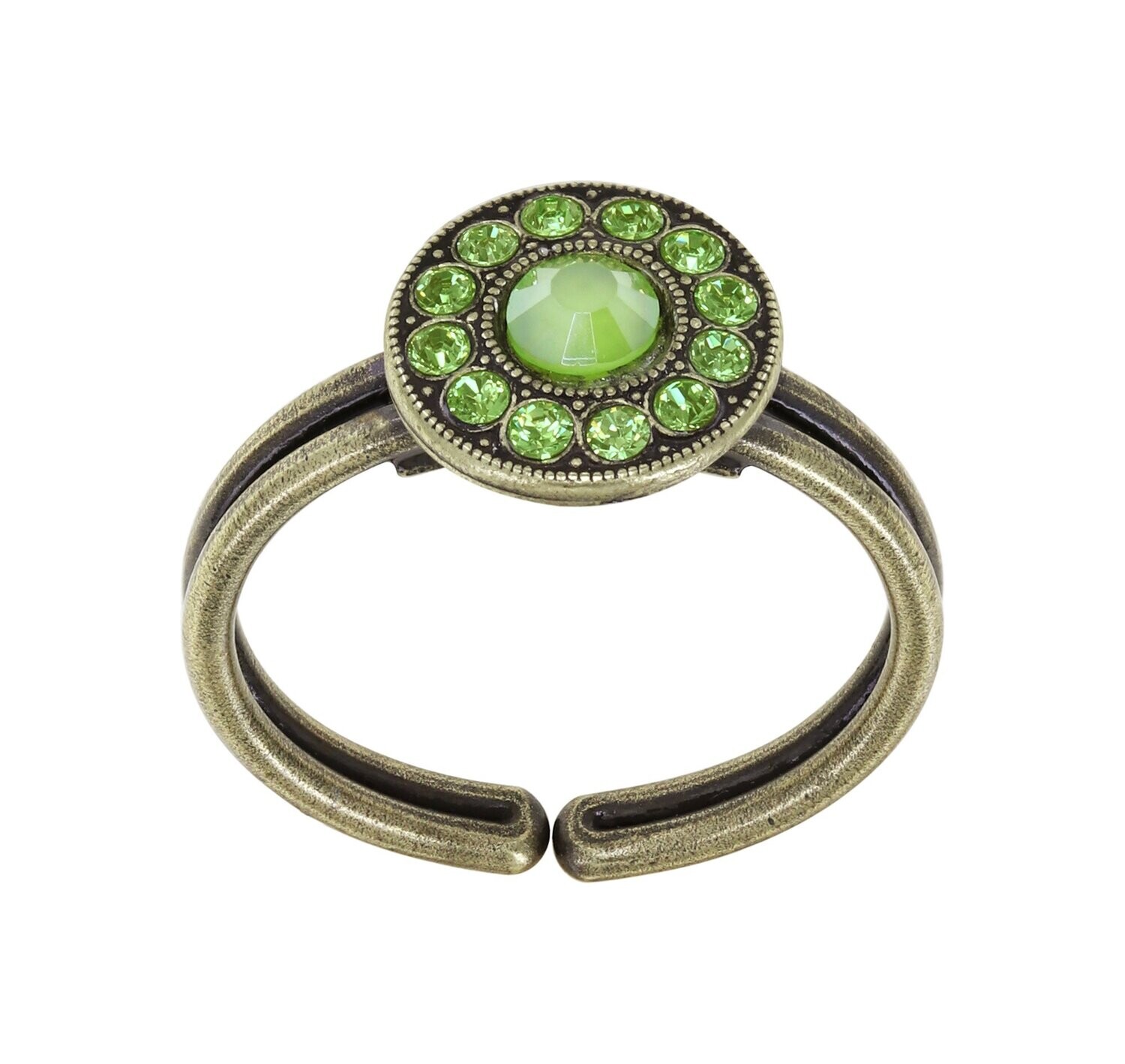 Konplott Ring "Spell on You" green