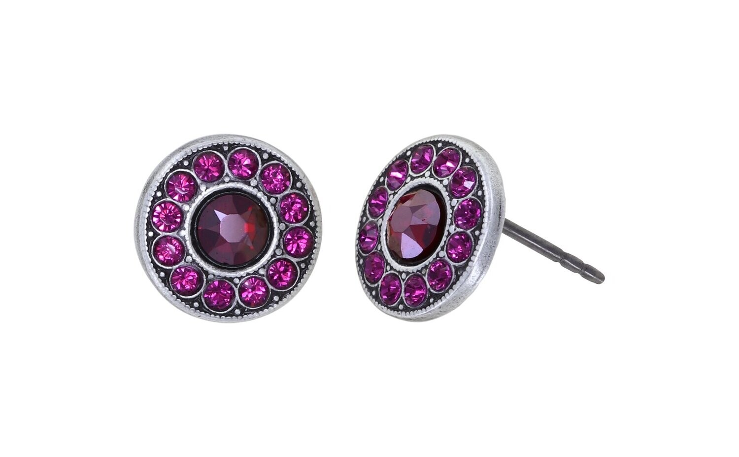 Konplott Ohrstecker "Spell on You" dark rose