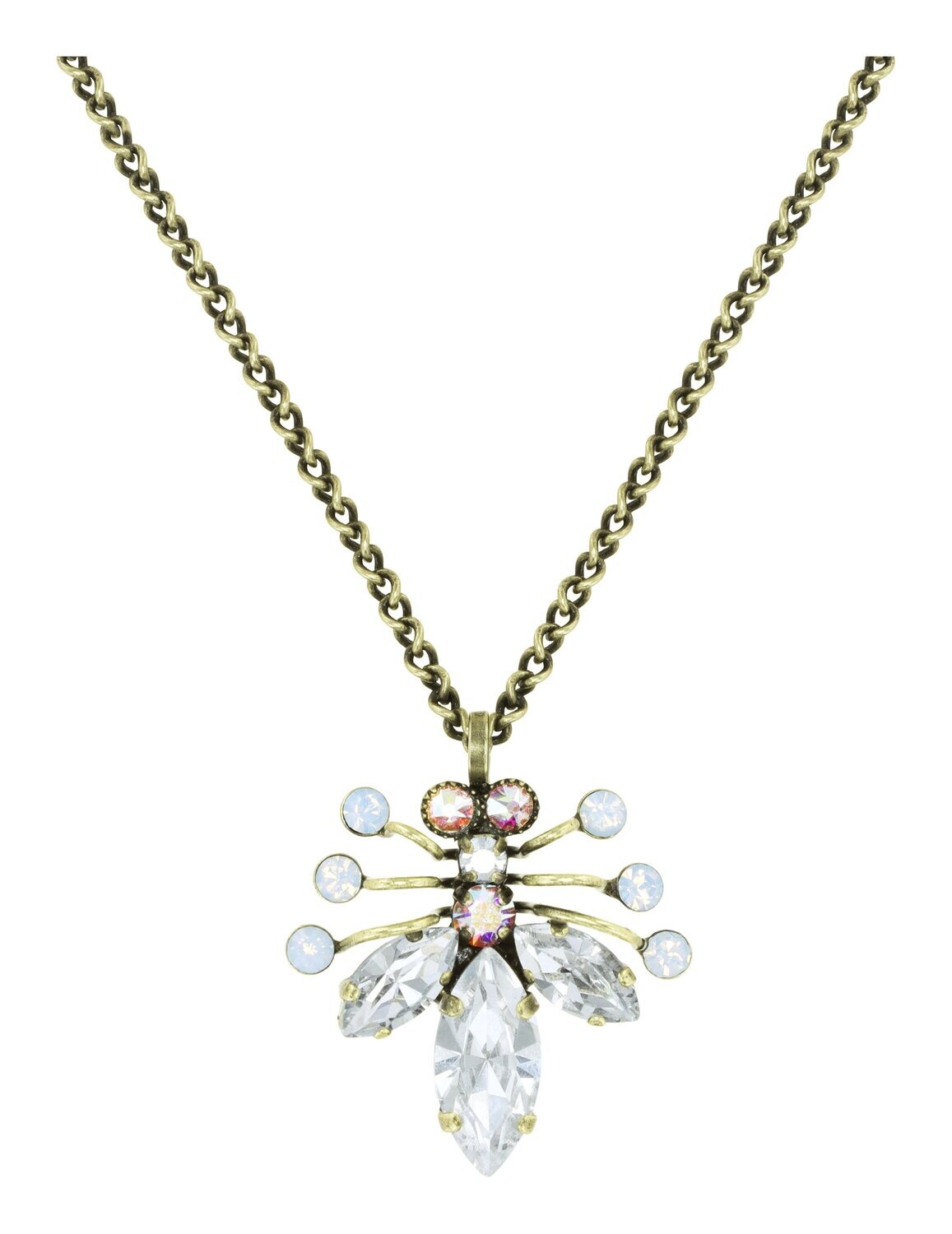 Konplott Kette mit Anhänger "Clubbing Bugs" white