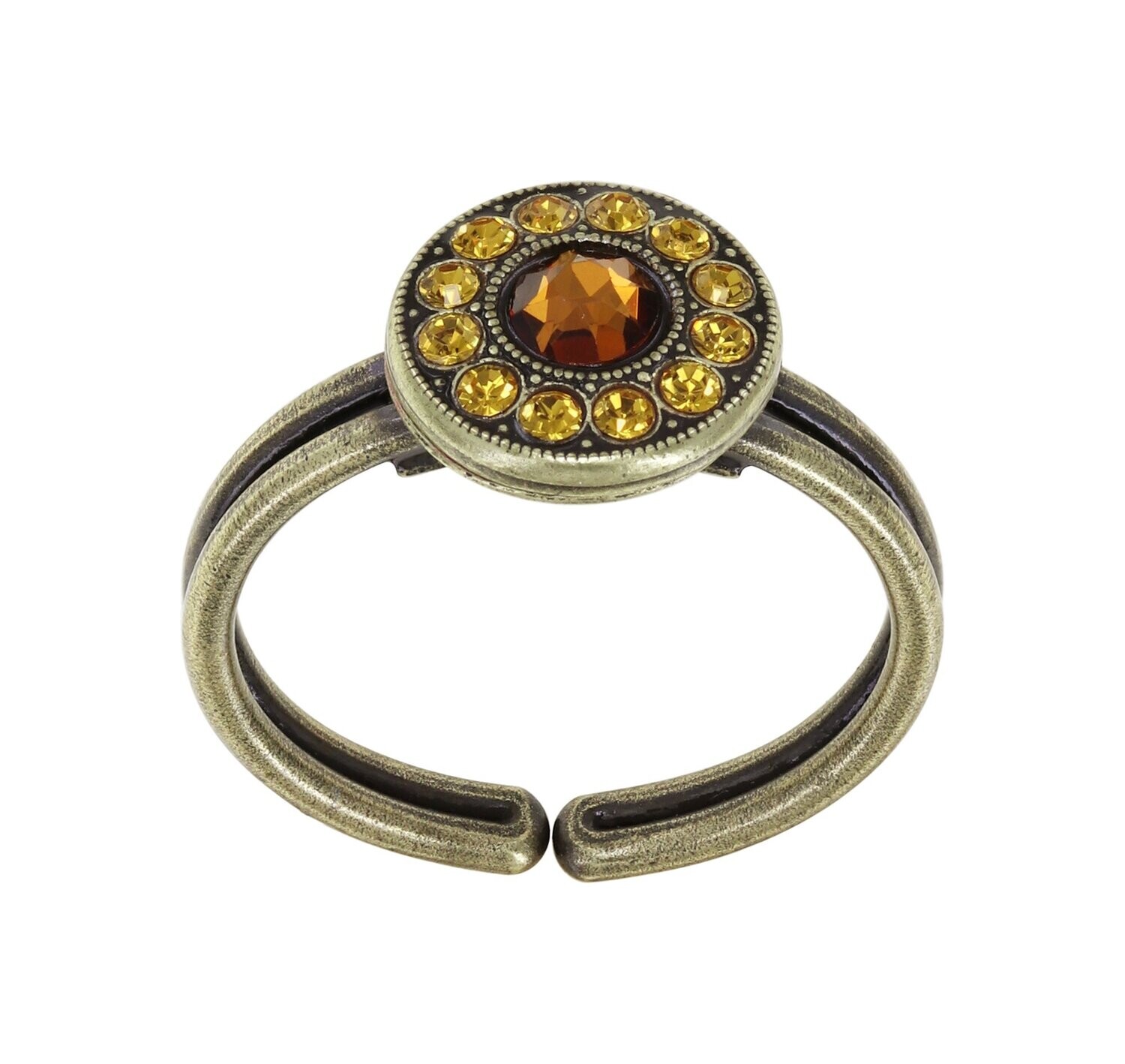 Konplott Ring "Spell on You" yellow