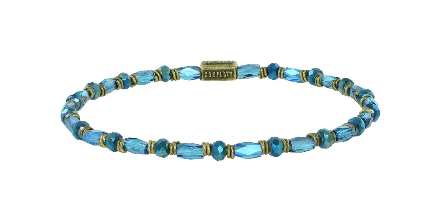 Konplott Armband "Petit Glamour d´Afrique" blue/ green