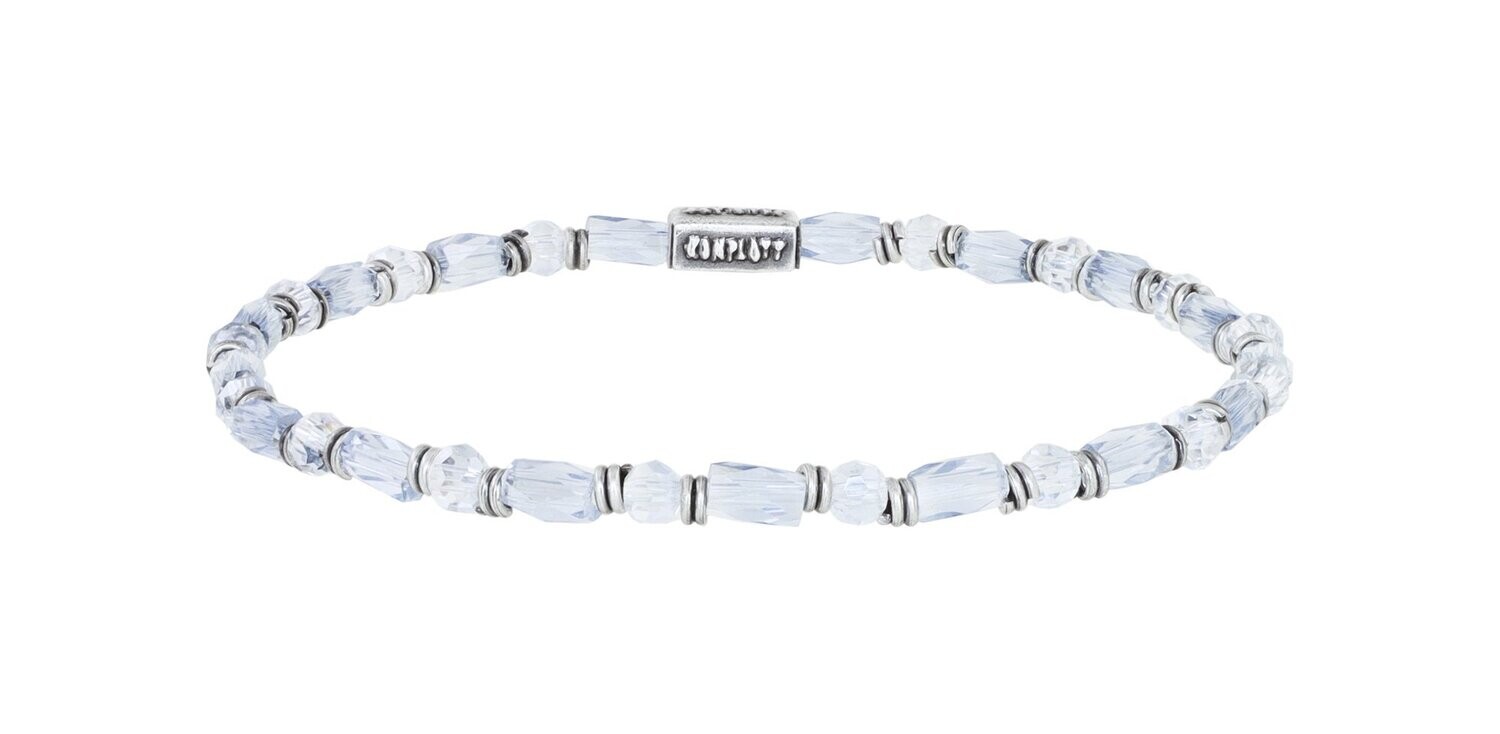 Konplott Armband "Petit Glamour d´Afrique" white