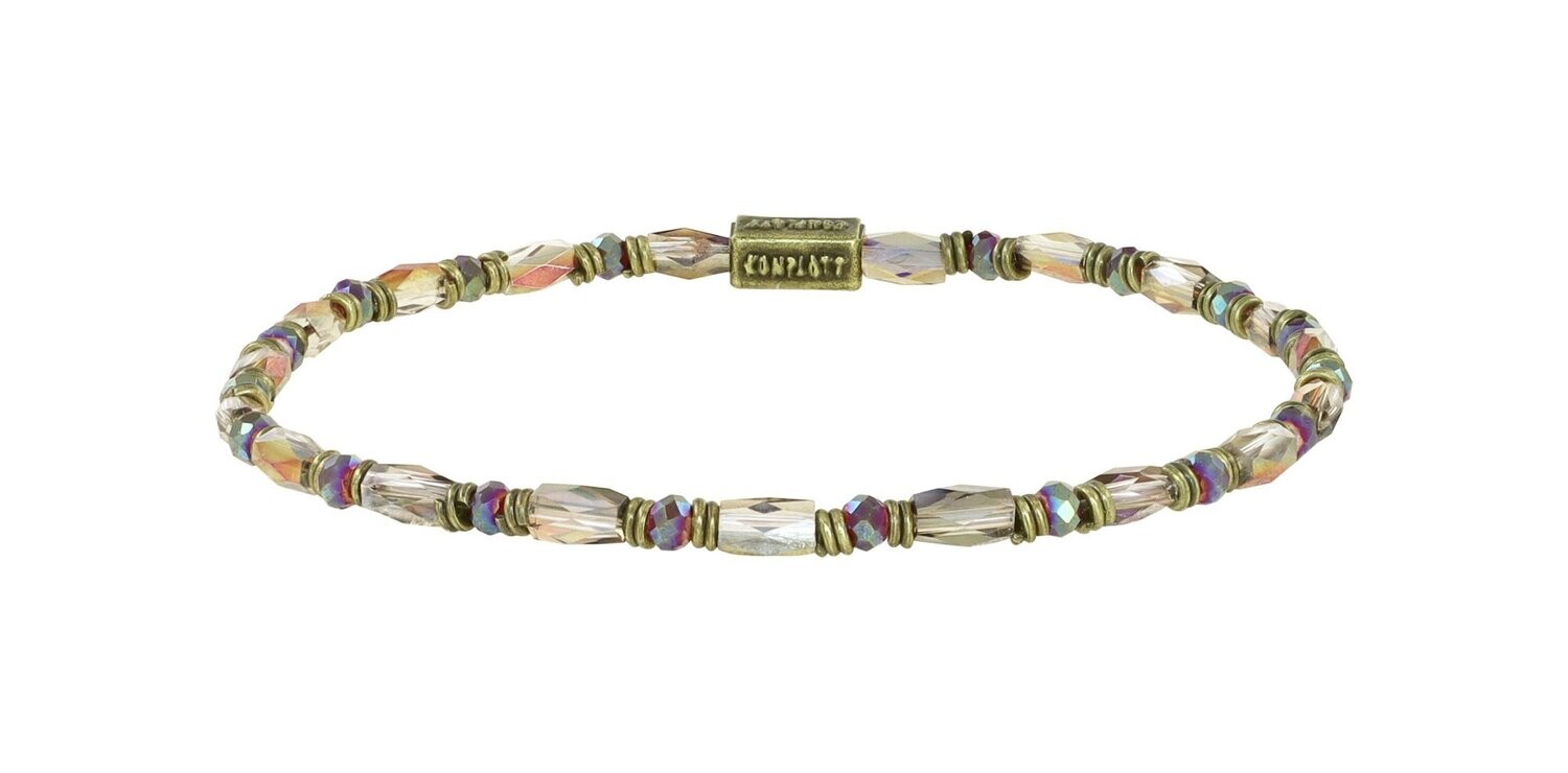 Konplott Armband "Petit Glamour d´Afrique" brown/ yellow