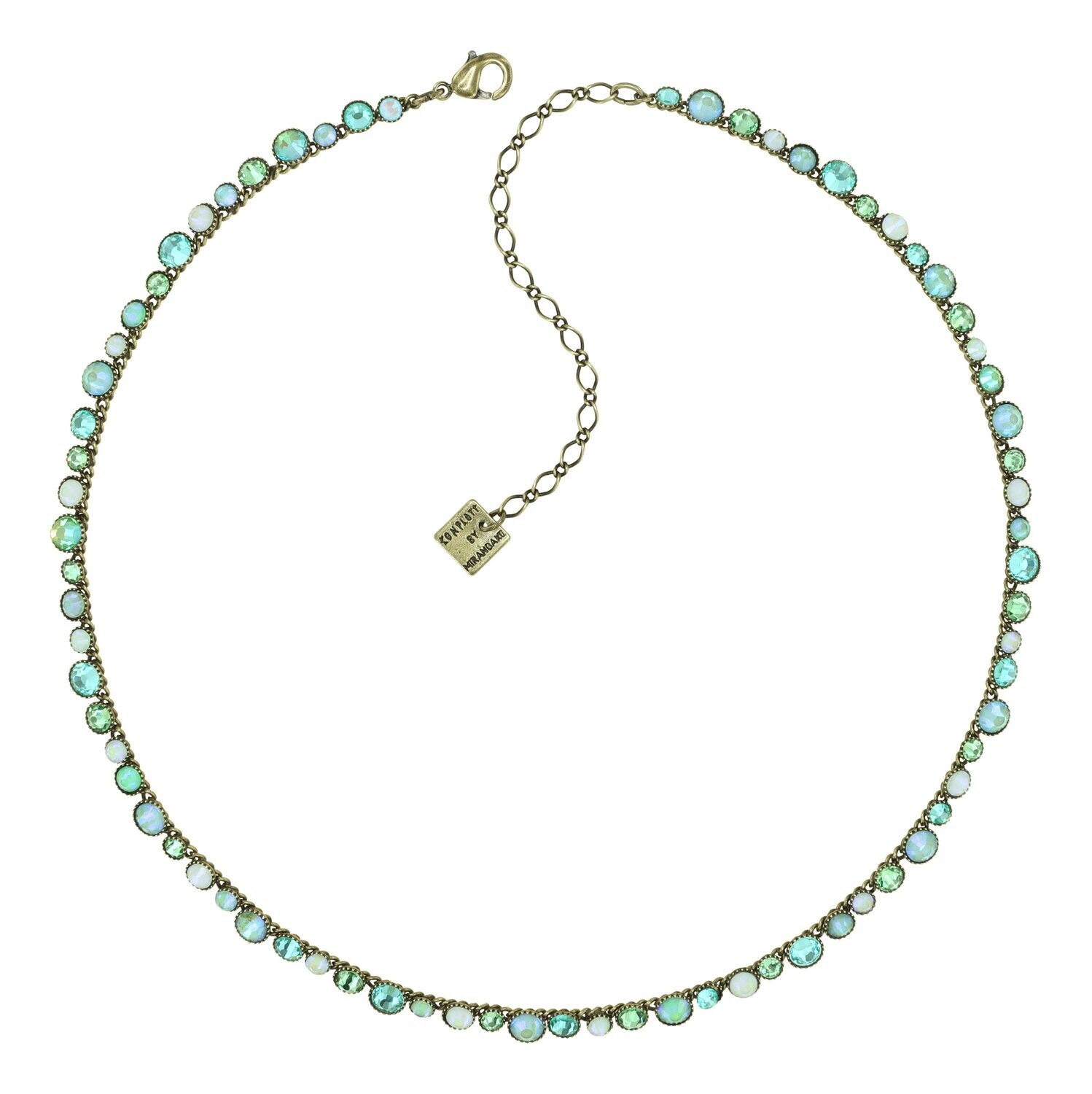 Konplott Kette Anhänger "Water Cascade" green