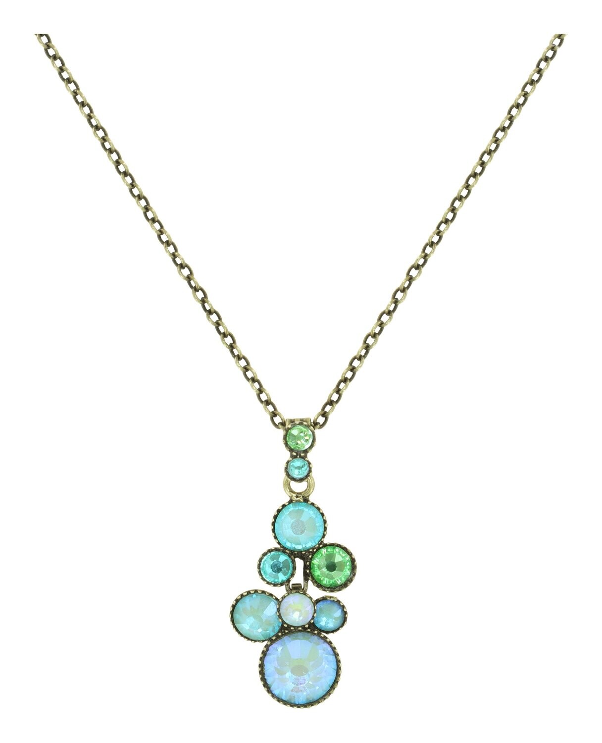 Konplott Kette Anhänger "Water Cascade" green