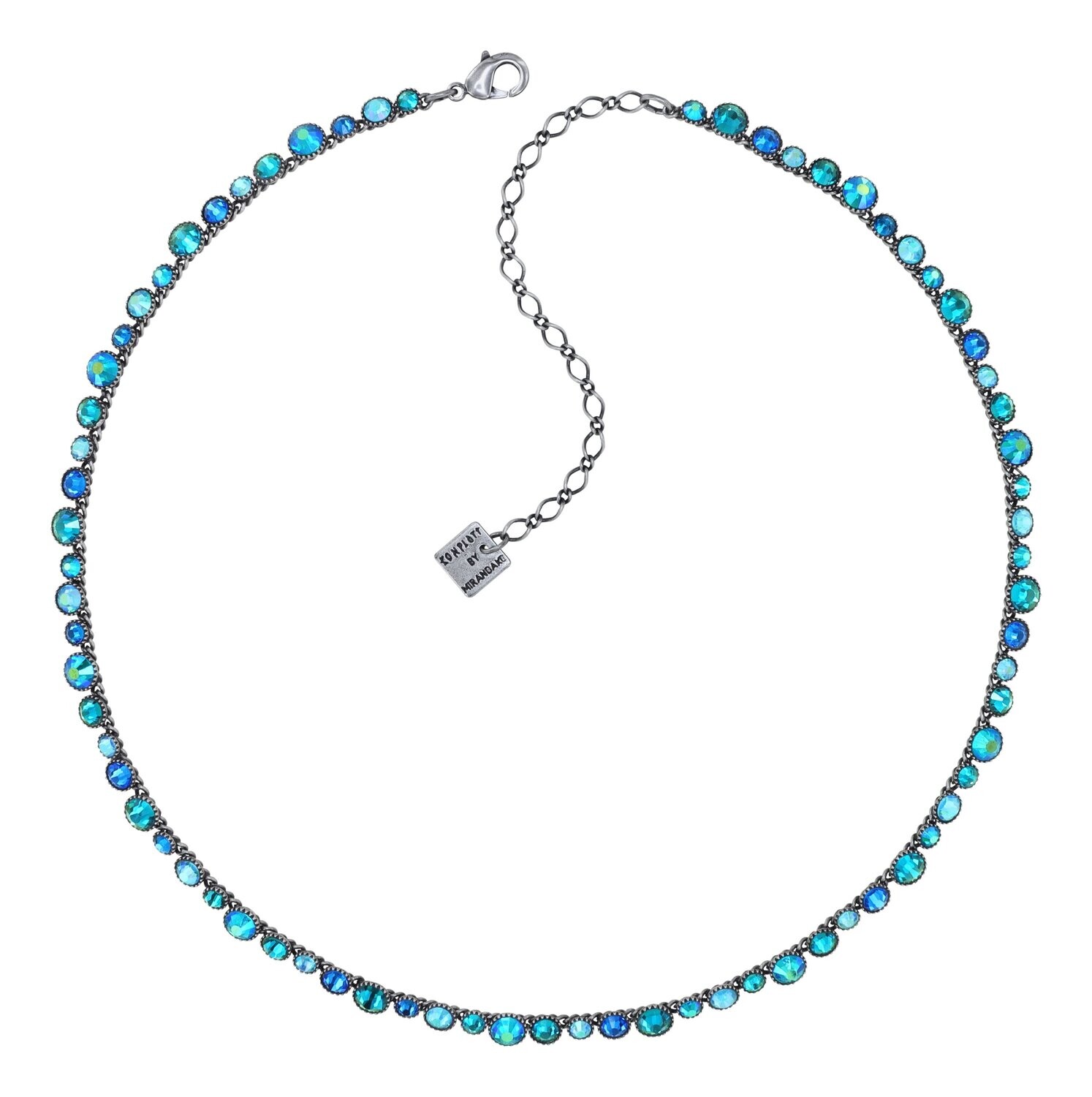 Konplott Kette "Water Cascade" dark blue