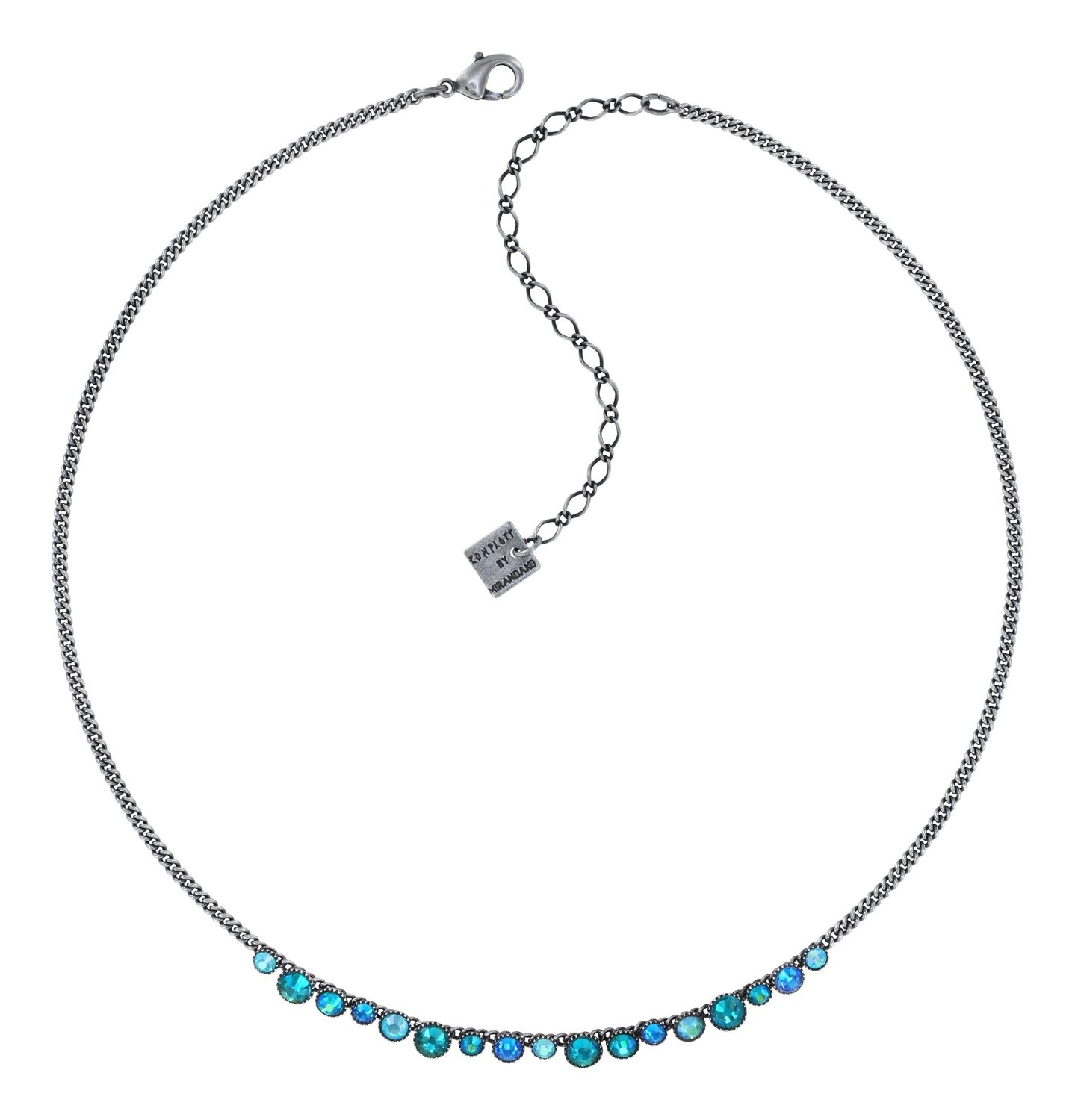 Konplott Kette "Water Cascade" dark blue