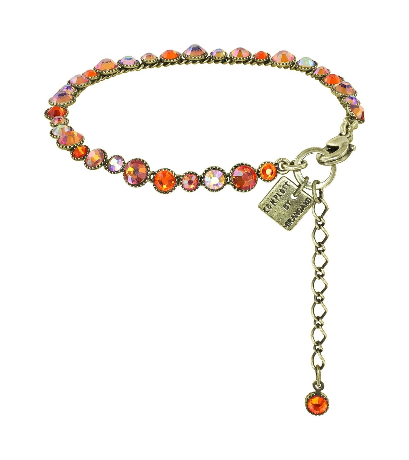 Konplott Armband "Water Cascade" orange