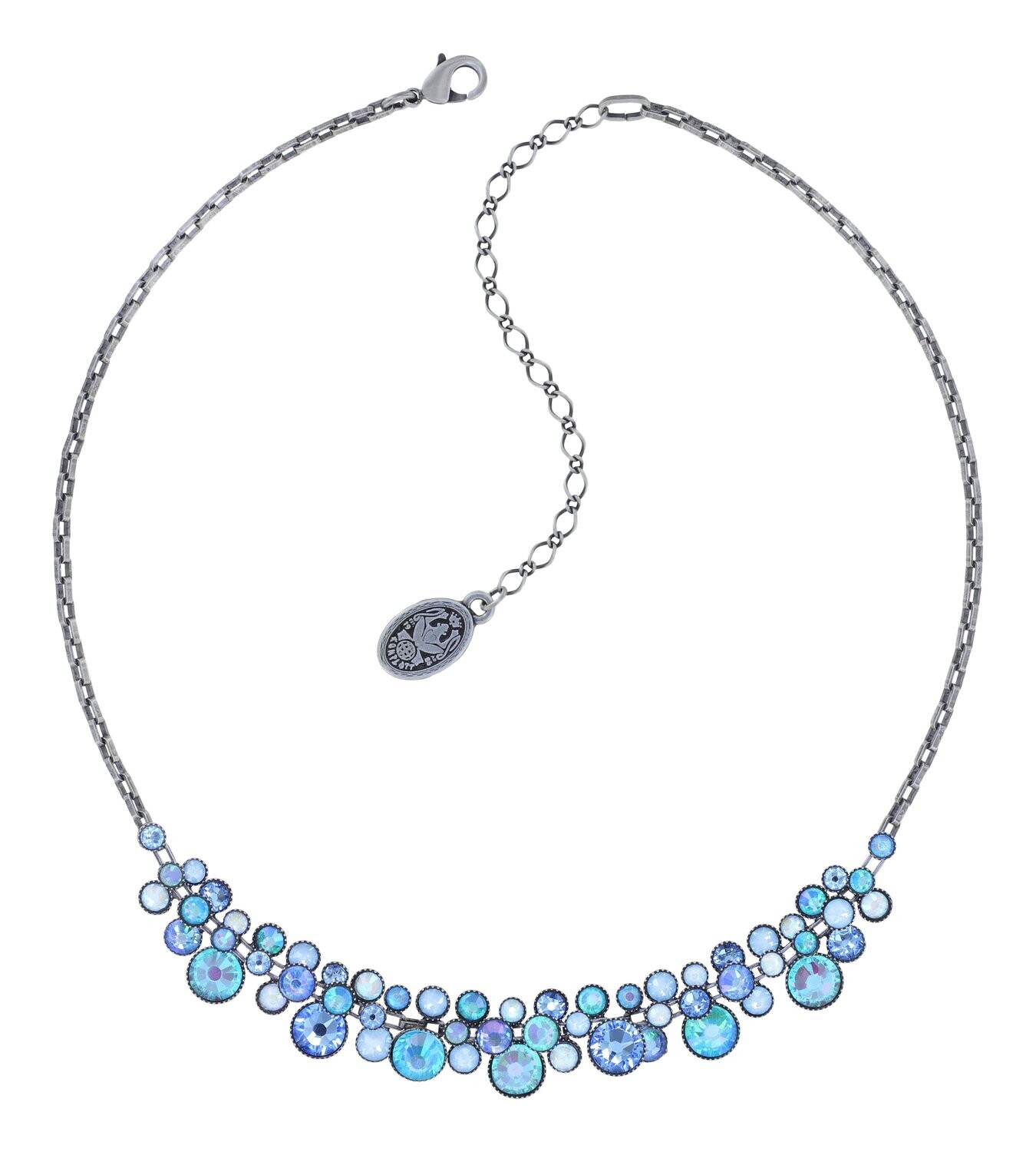 Konplott Kette "Water Cascade" light blue