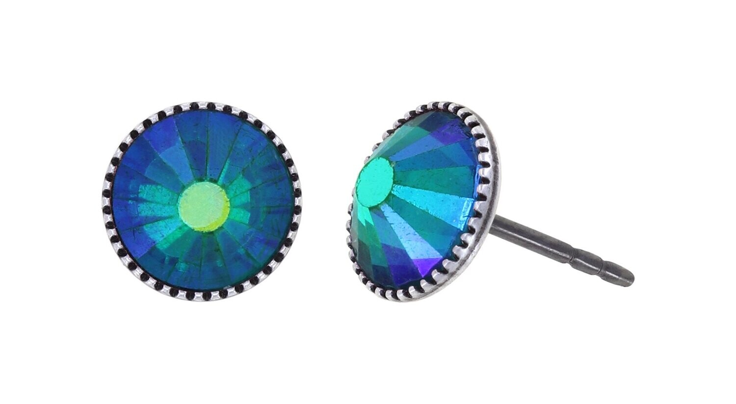 Konplott Ohrringe "Black Jack" turquoise , green