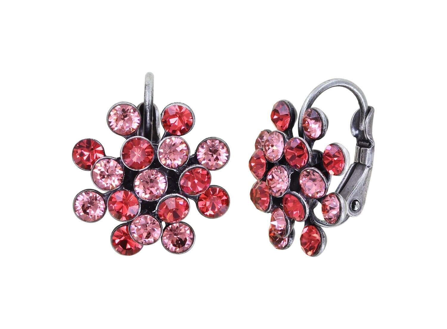 Konplott Ohrhänger "Magic Fireball" coralline/ pink